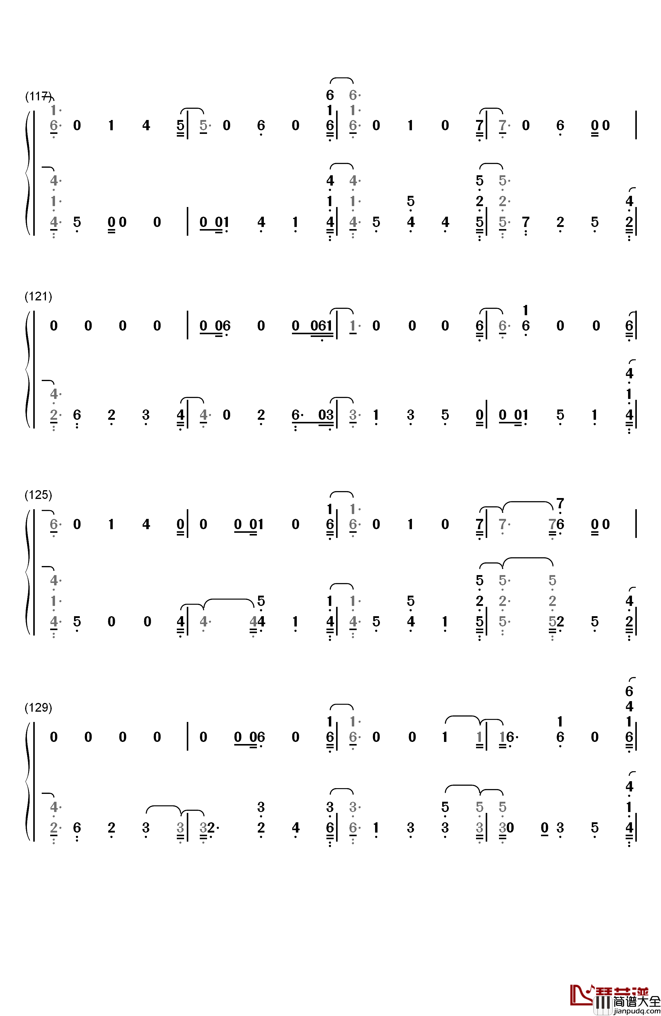 Dancing_With_Our_Hands_Tied钢琴简谱_数字双手_Taylor_Swift