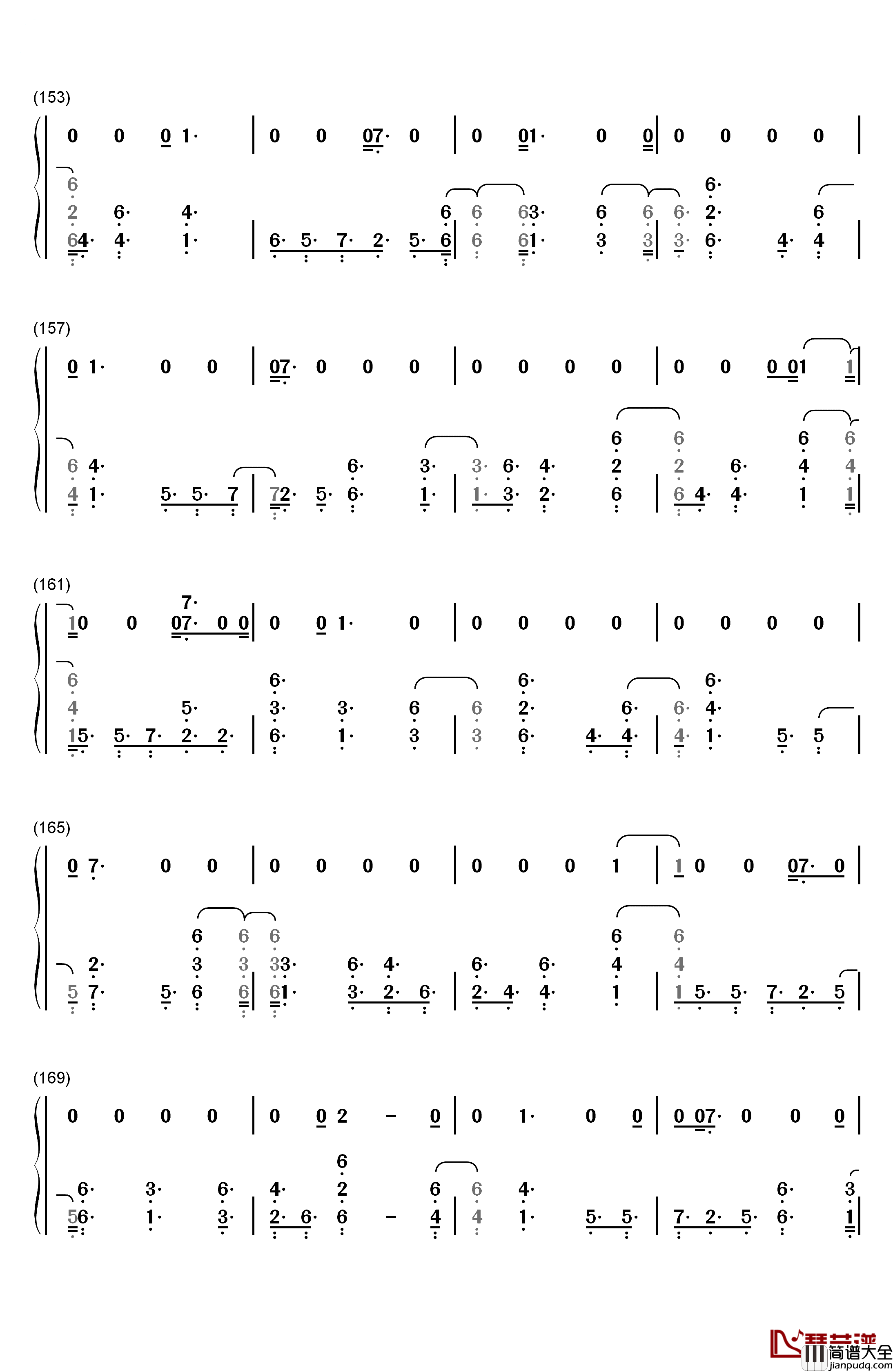 Is_Your_Love_Enough钢琴简谱_数字双手_Little_Mix