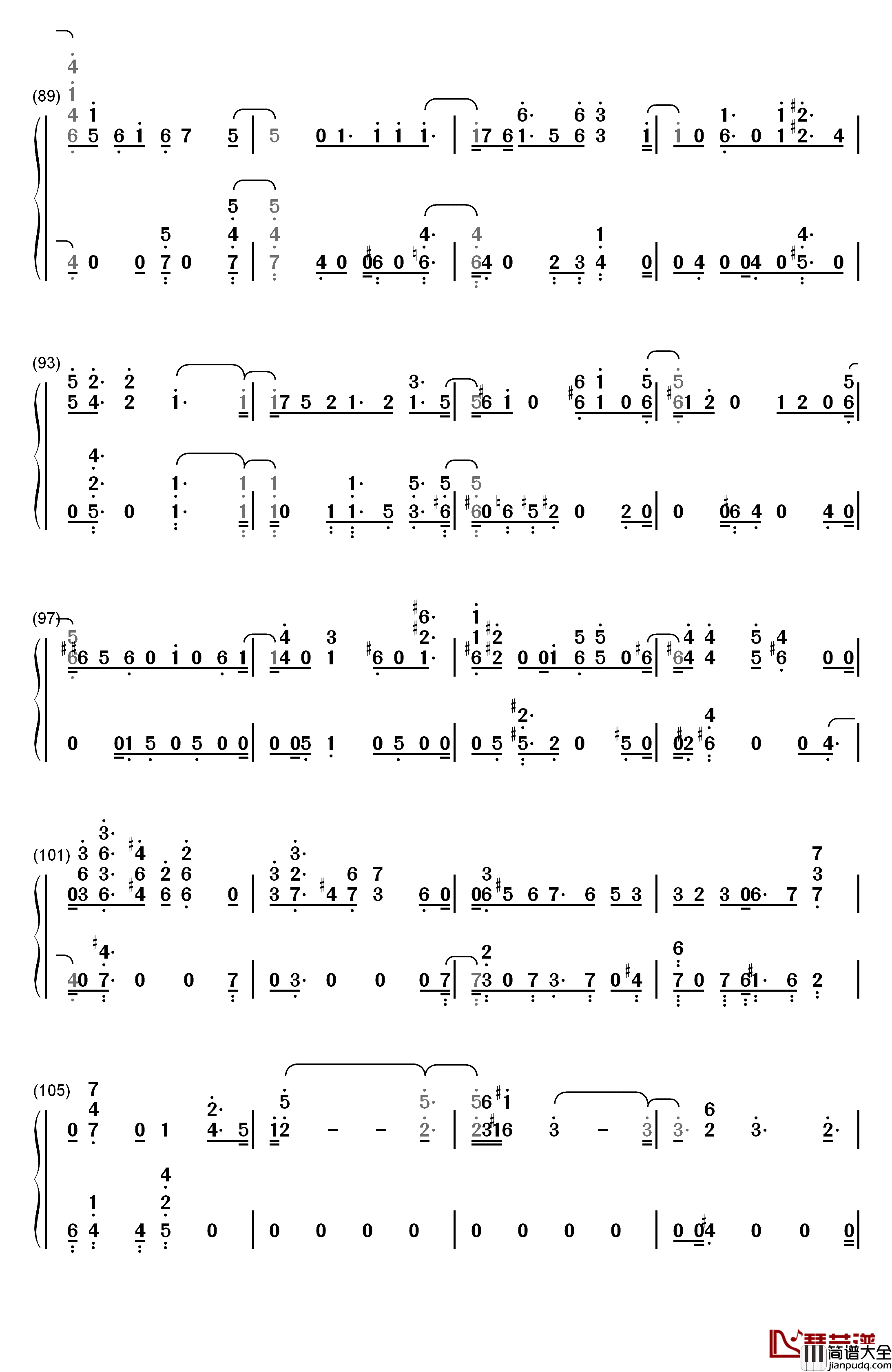 This_Christmas钢琴简谱_数字双手_金泰妍