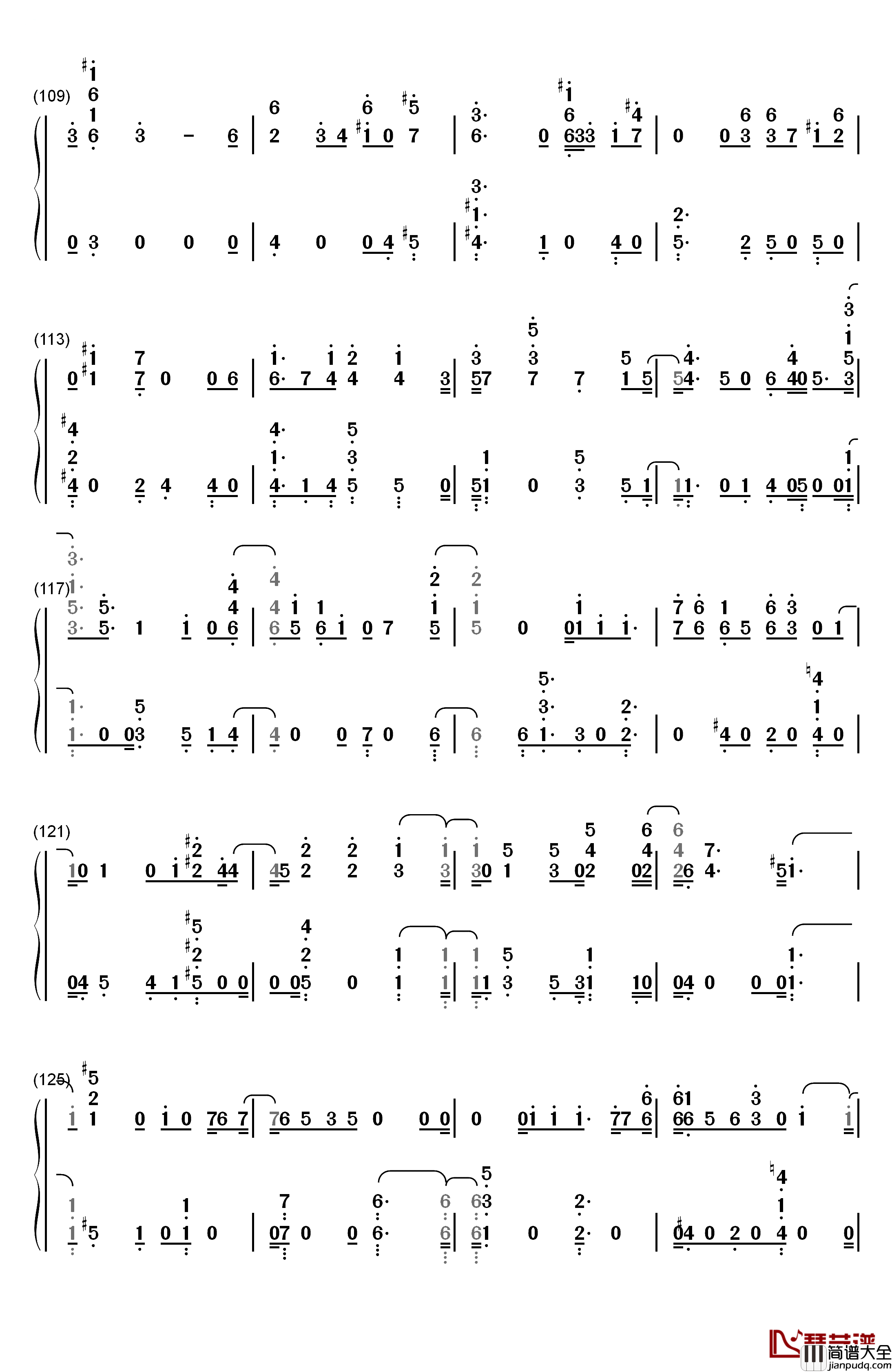 This_Christmas钢琴简谱_数字双手_金泰妍
