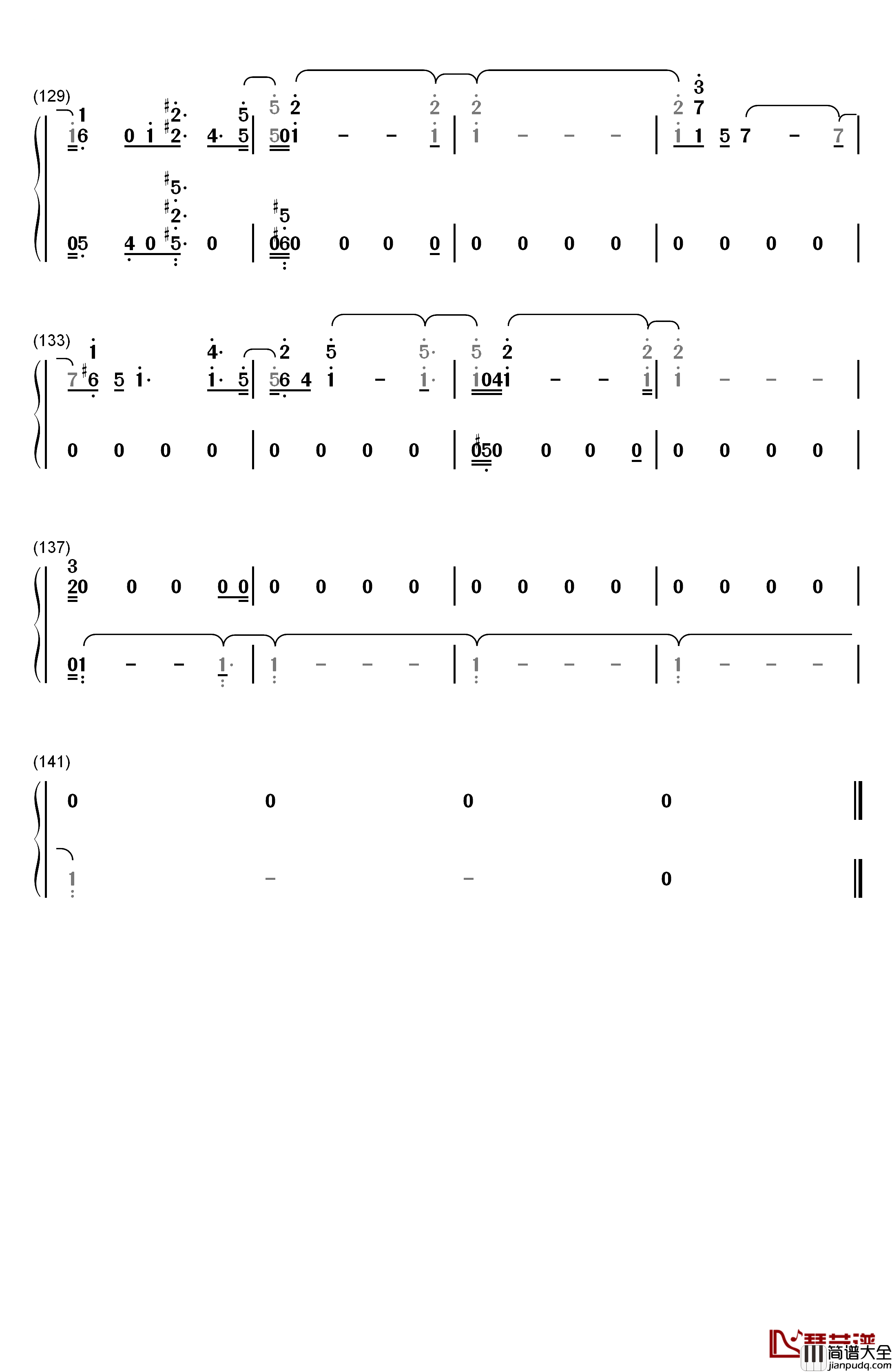 This_Christmas钢琴简谱_数字双手_金泰妍