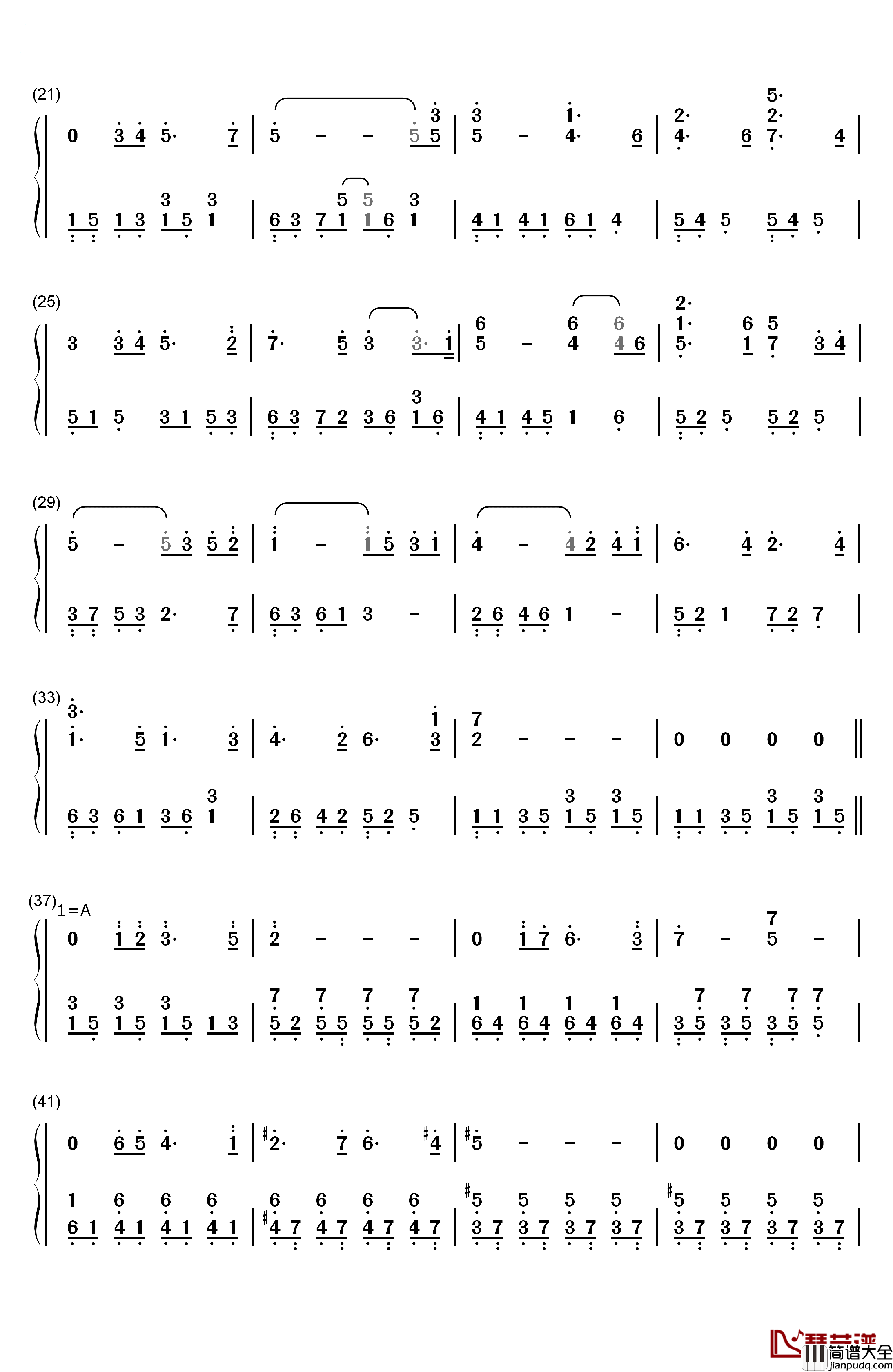 The_Enchanted_Garden钢琴简谱_数字双手_Kevin_Kern