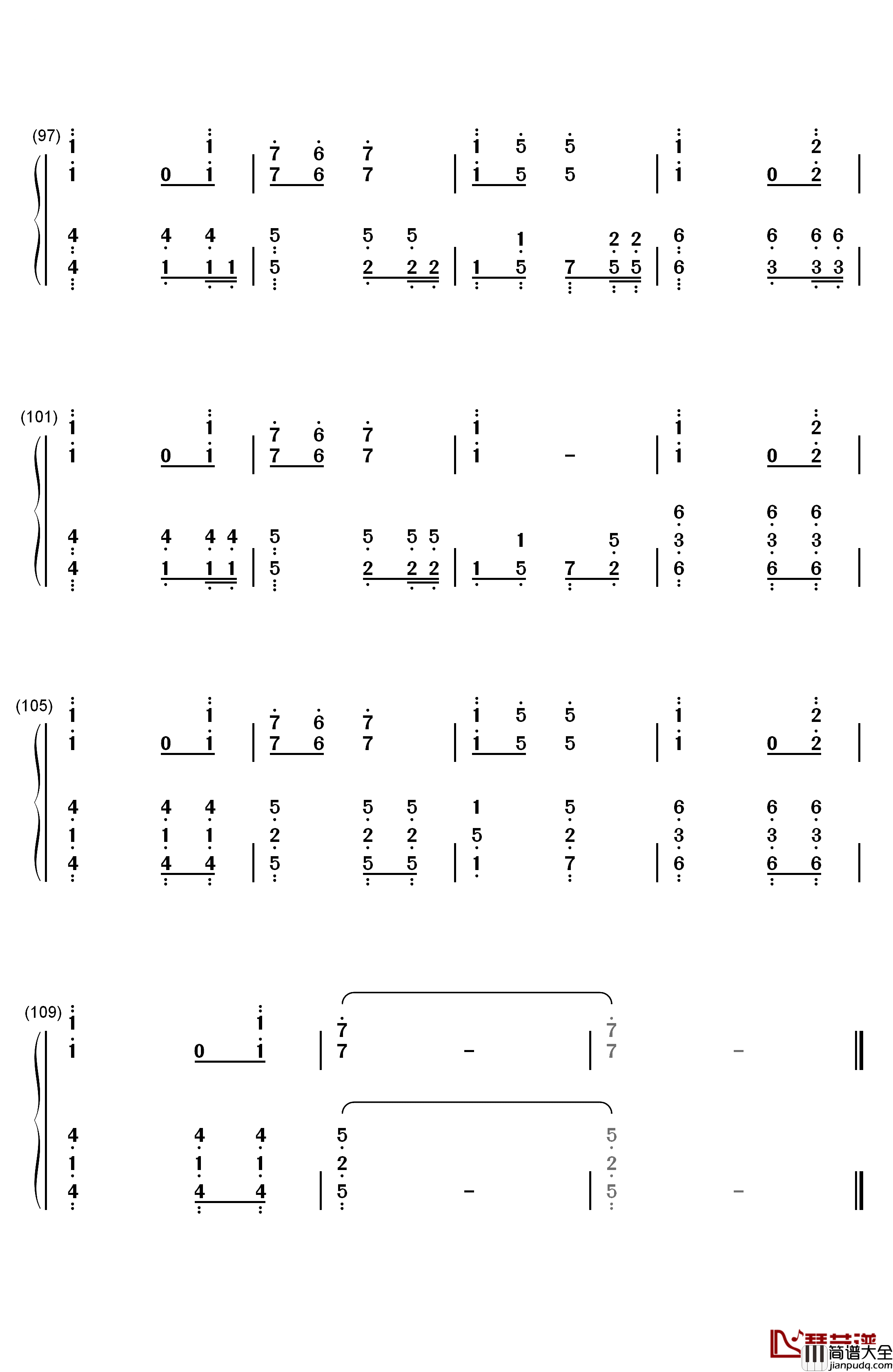 PLANET钢琴简谱_数字双手_ラムジ