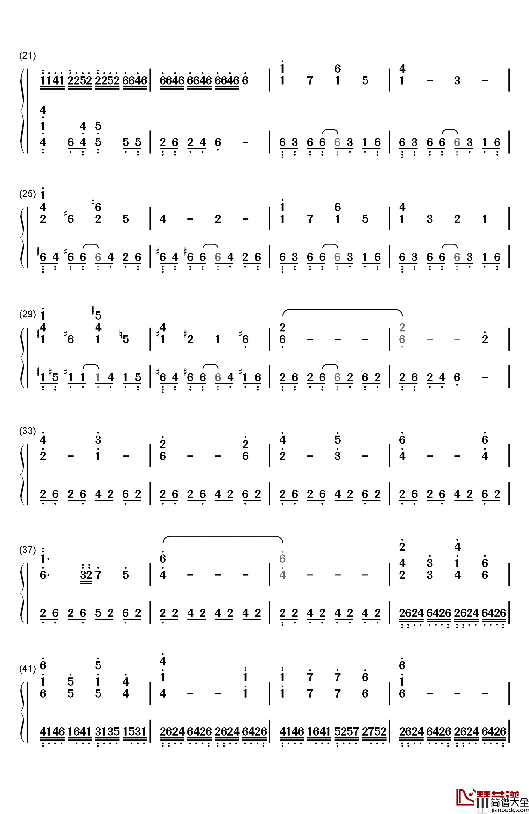 The_Imitation_Game钢琴简谱_数字双手_Alexandre_Desplat