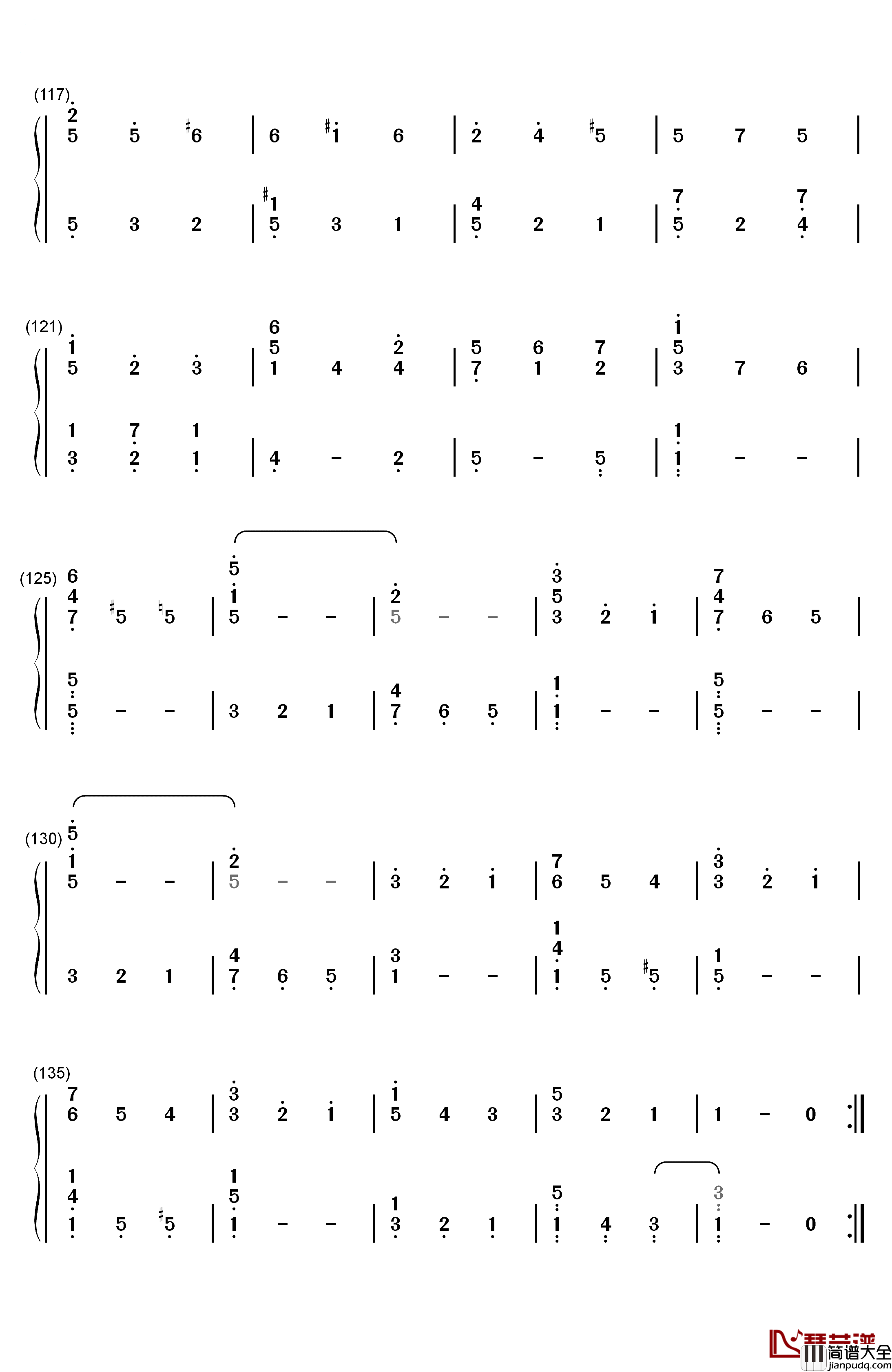 b小调第九钢琴奏鸣曲钢琴简谱_数字双手_车尔尼