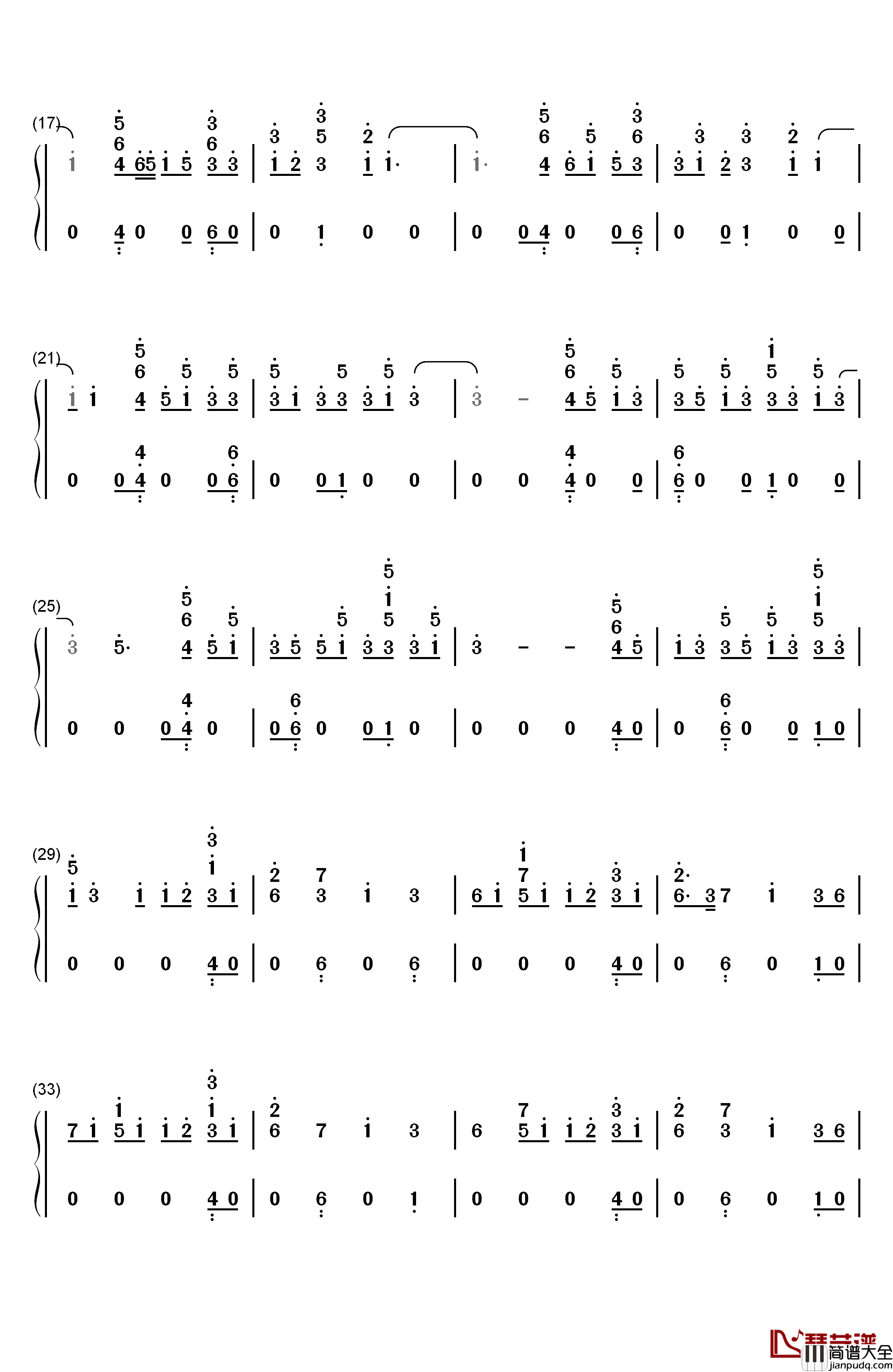 No_Drama钢琴简谱_数字双手_Tinashe