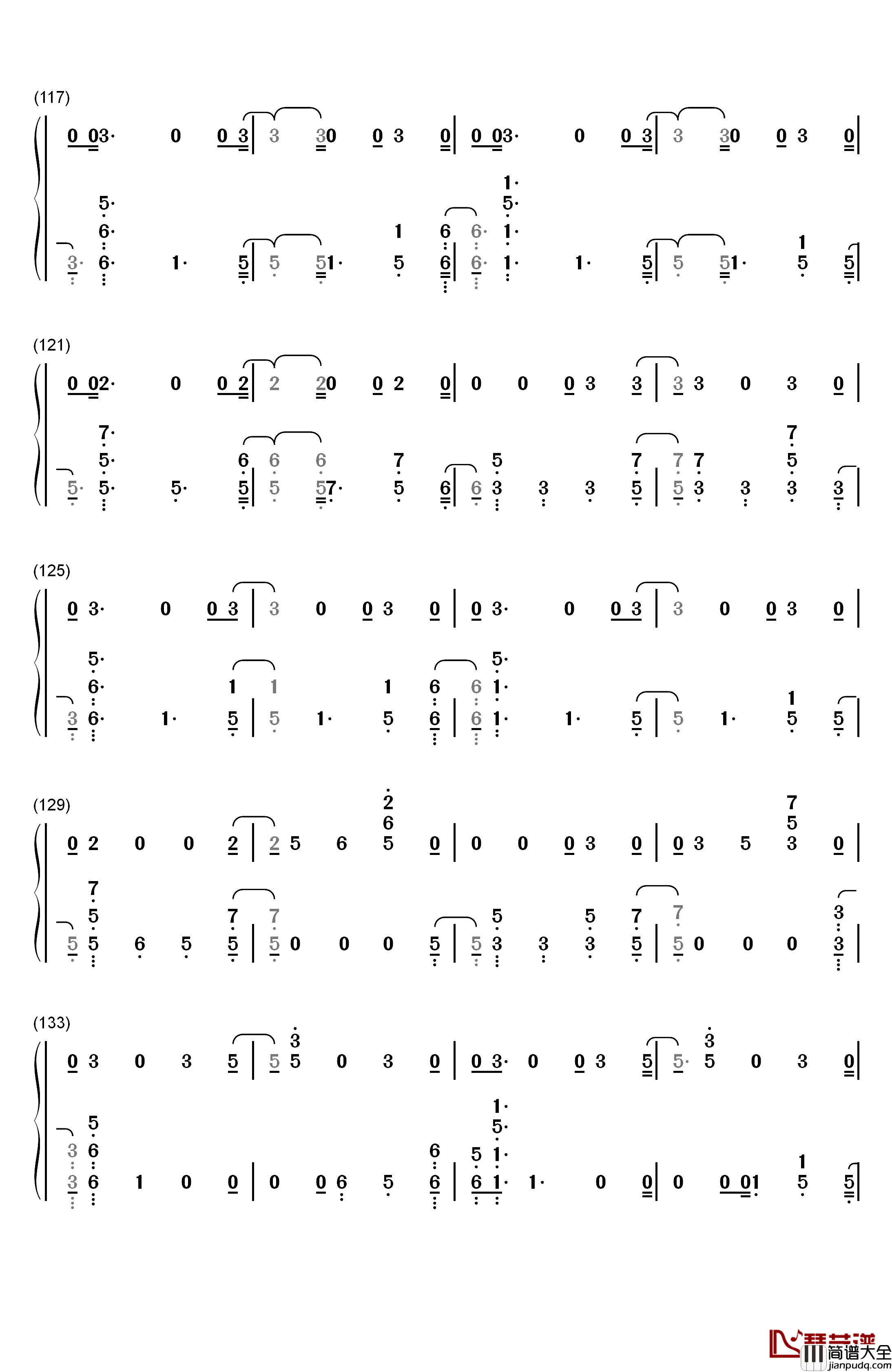 The_Champion钢琴简谱_数字双手_Carrie_Underwood_Ludacris