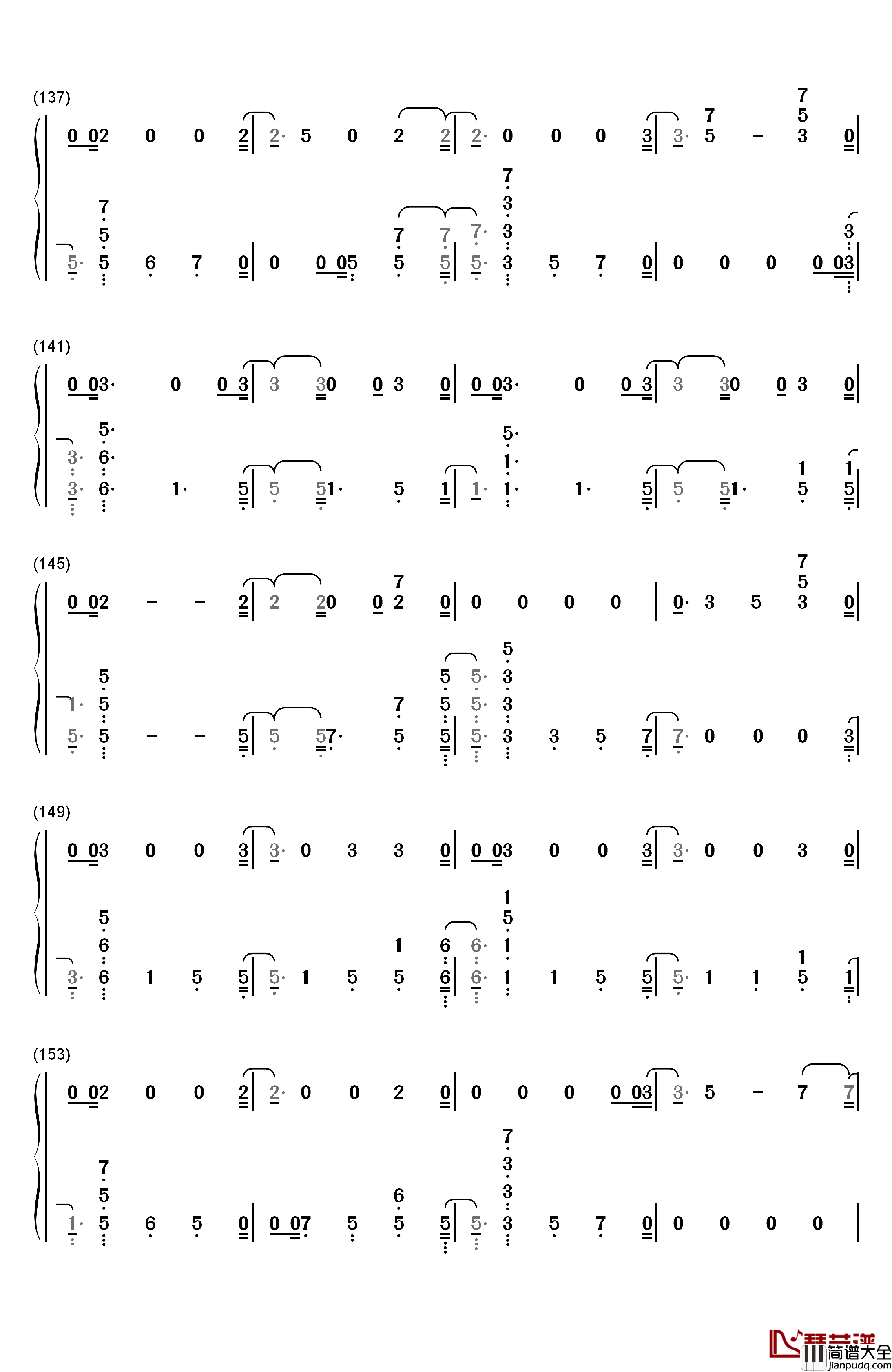 The_Champion钢琴简谱_数字双手_Carrie_Underwood_Ludacris