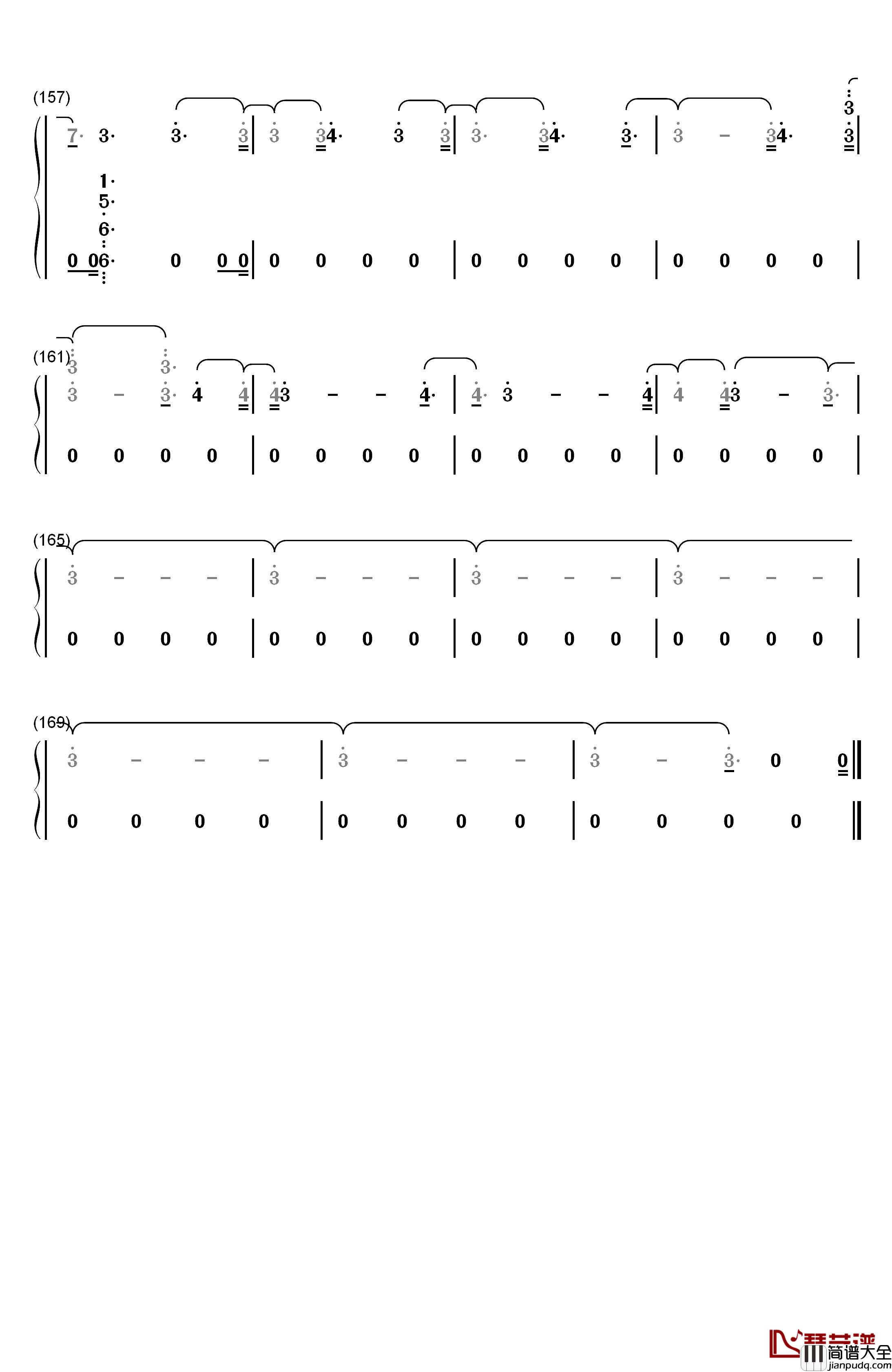 The_Champion钢琴简谱_数字双手_Carrie_Underwood_Ludacris