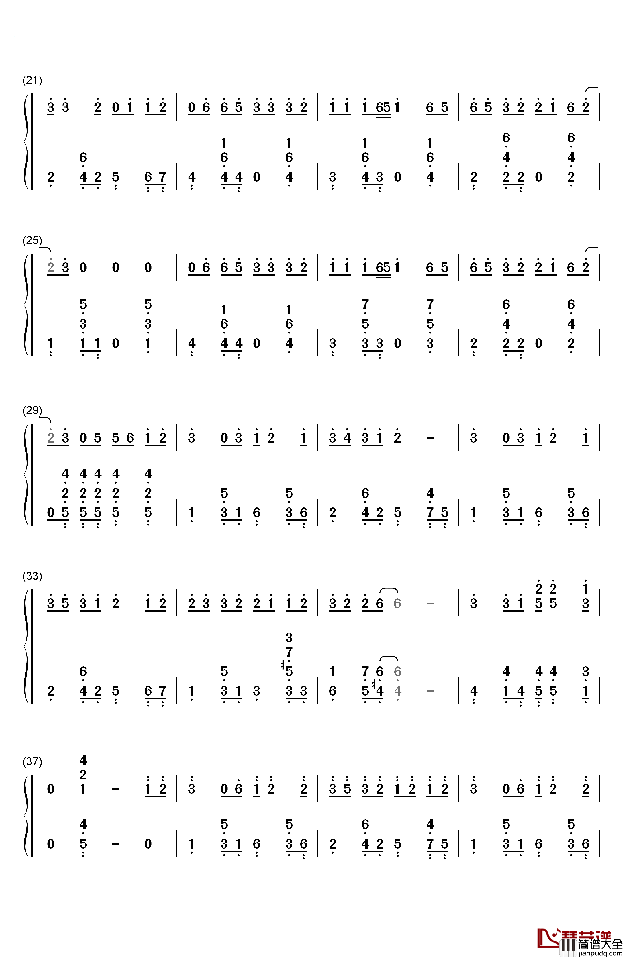 Oops钢琴简谱_数字双手_Little_Mix_Charlie_Puth