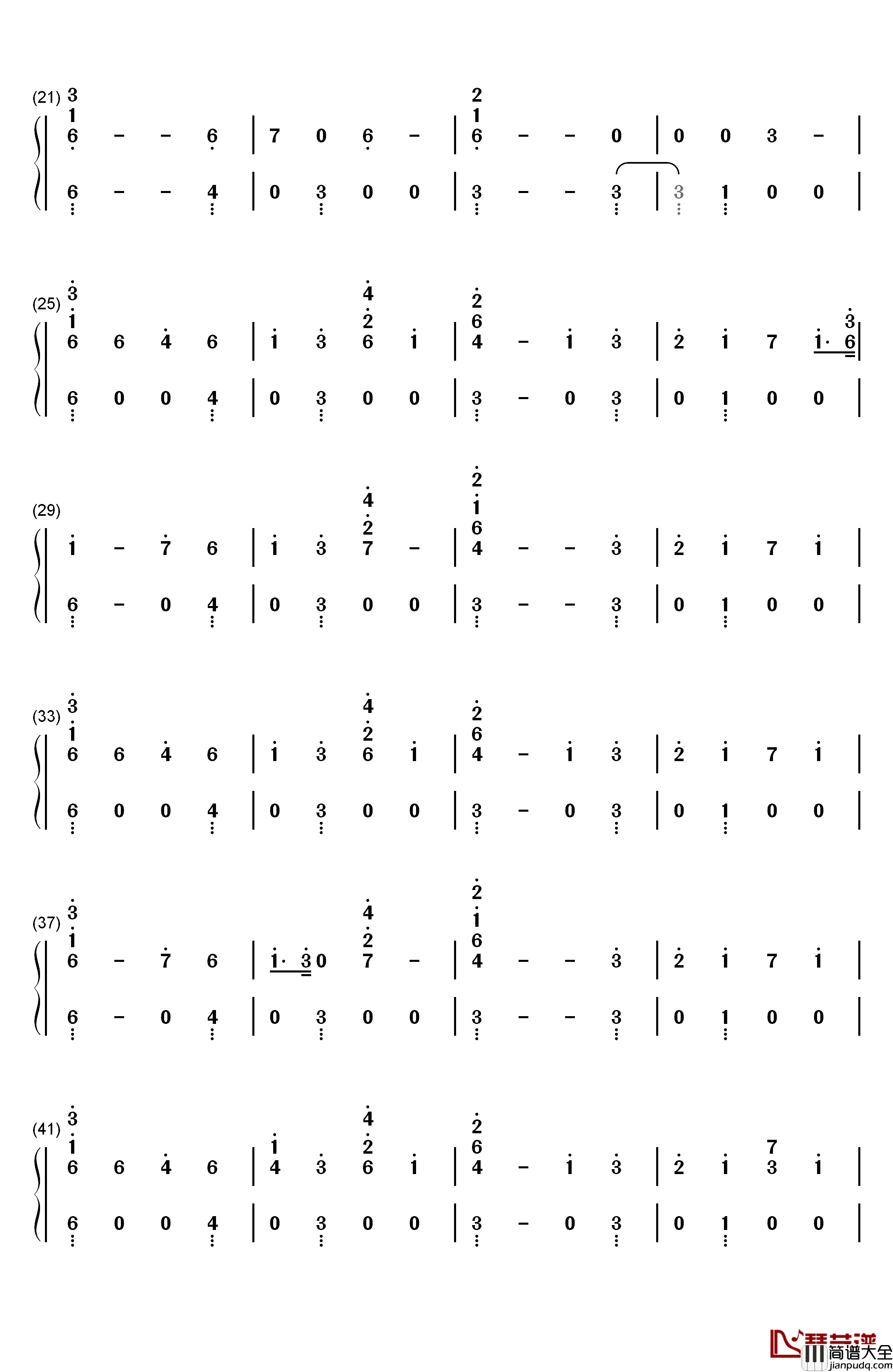 Walk_It_Talk_It钢琴简谱_数字双手_Migos_Drake