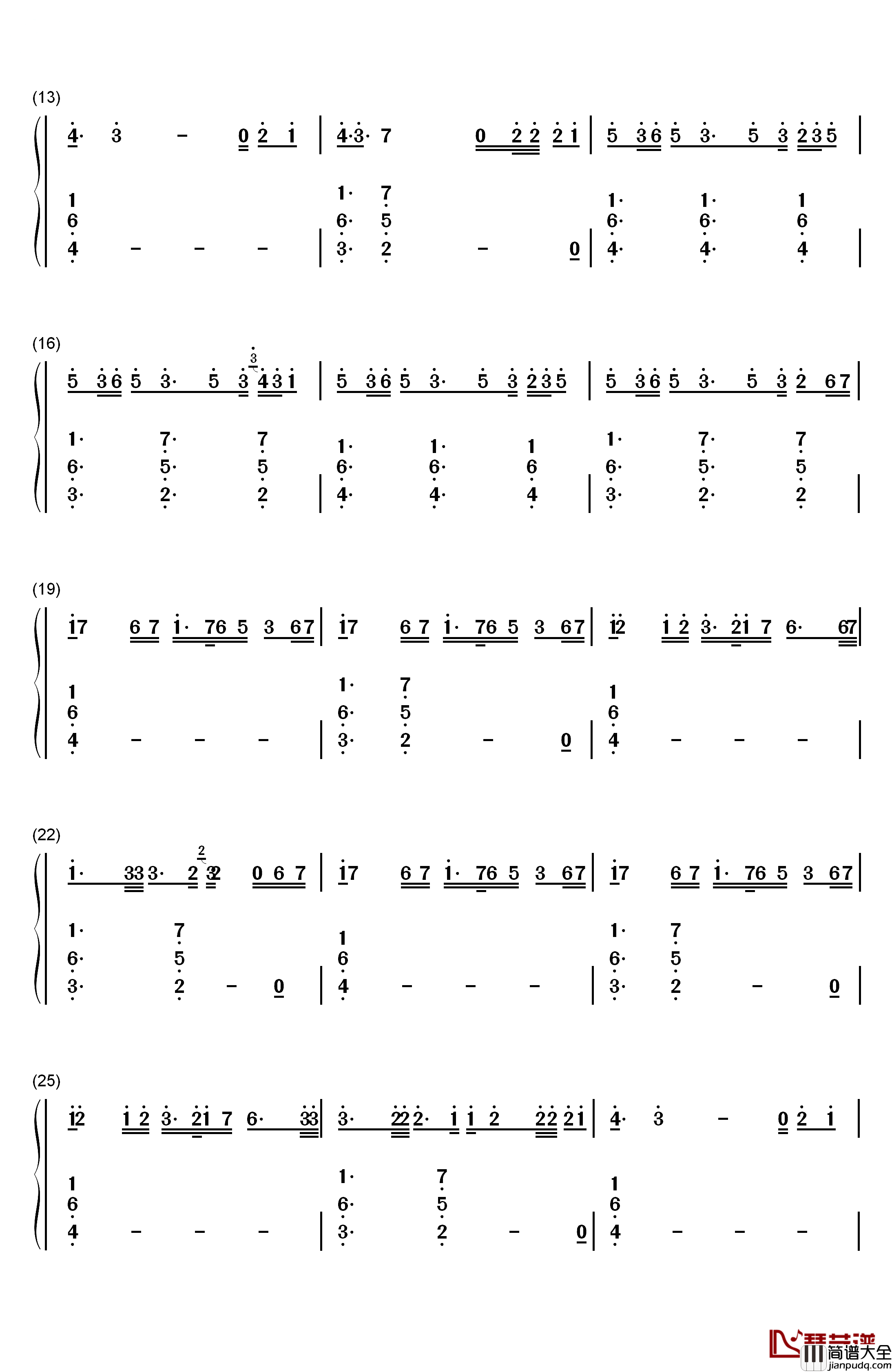 In_the_Name_of_Love钢琴简谱_数字双手_Martin_Garrix_Bebe_Rexha