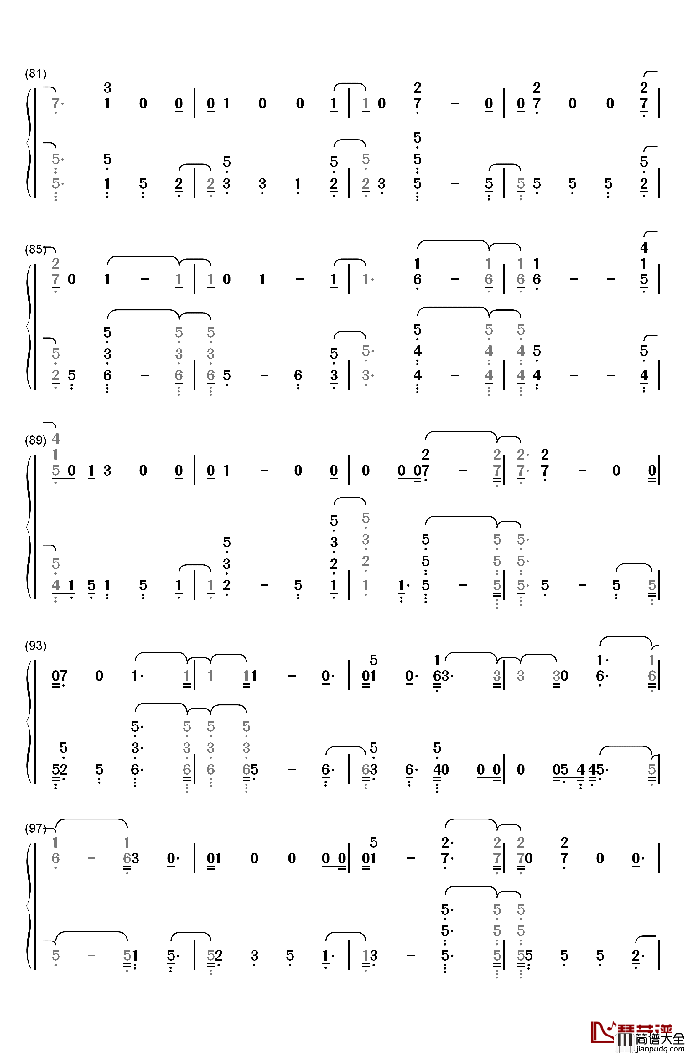 Have_It_All钢琴简谱_数字双手_Jason_Mraz