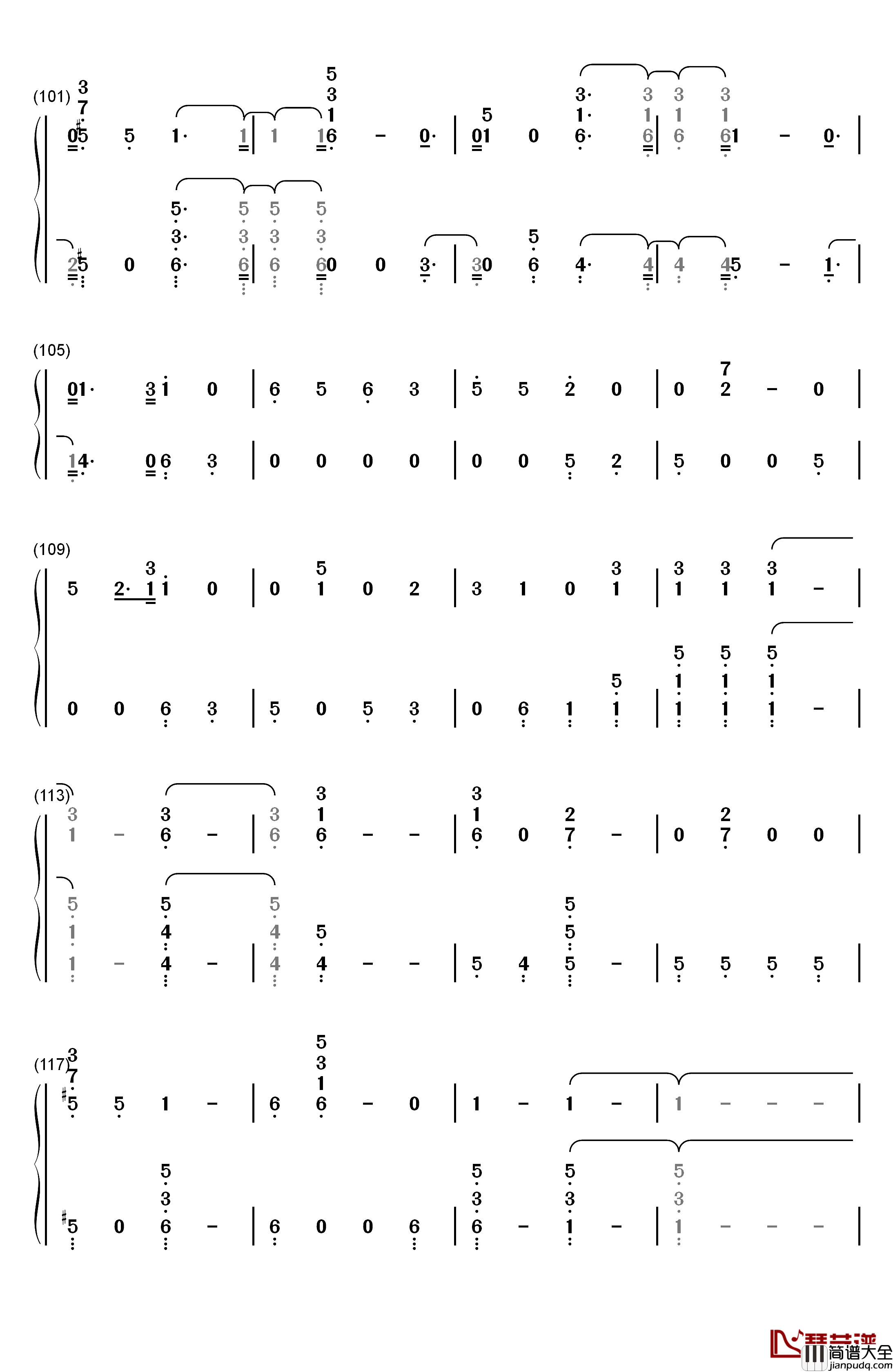 Have_It_All钢琴简谱_数字双手_Jason_Mraz
