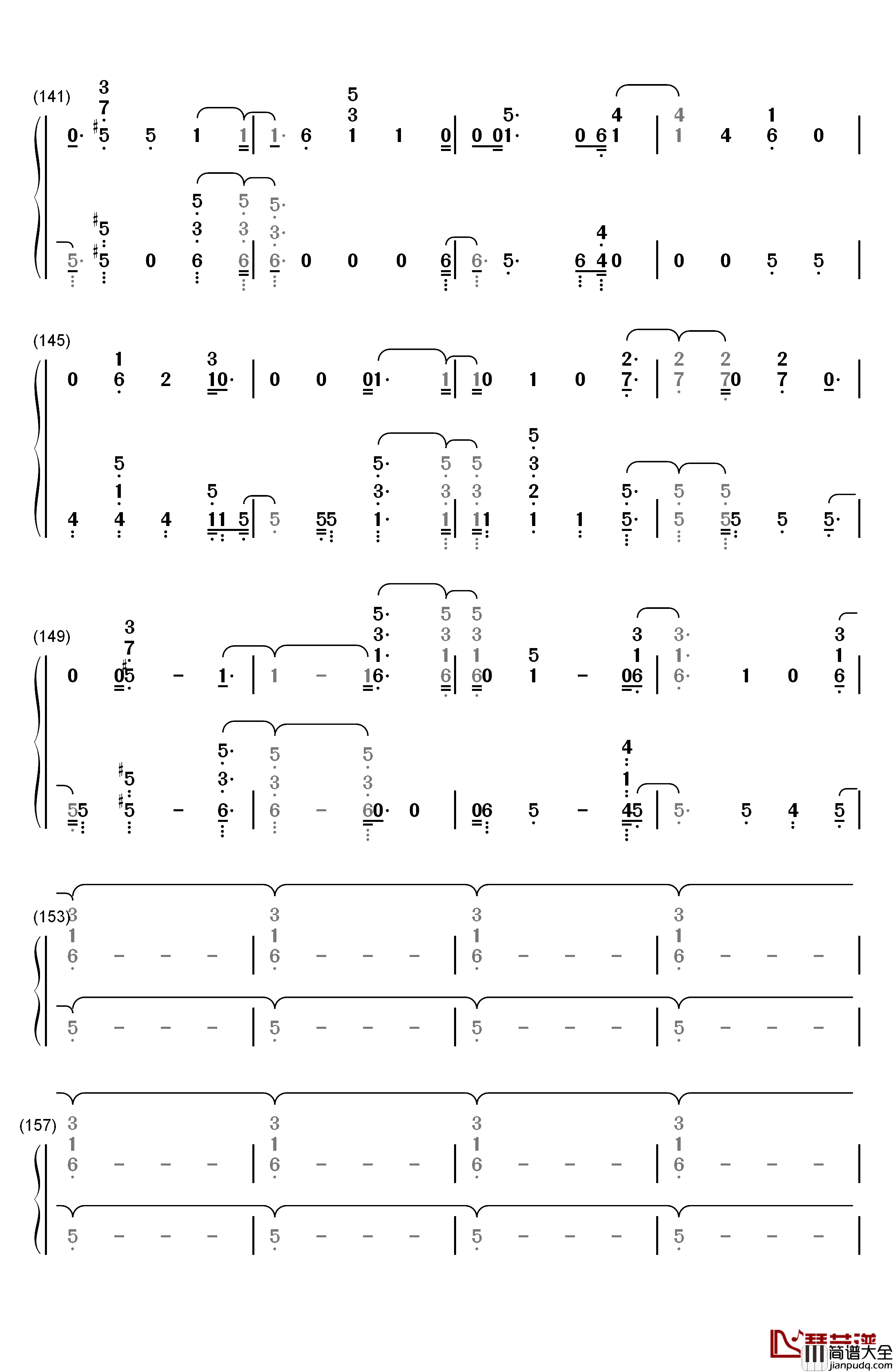 Have_It_All钢琴简谱_数字双手_Jason_Mraz