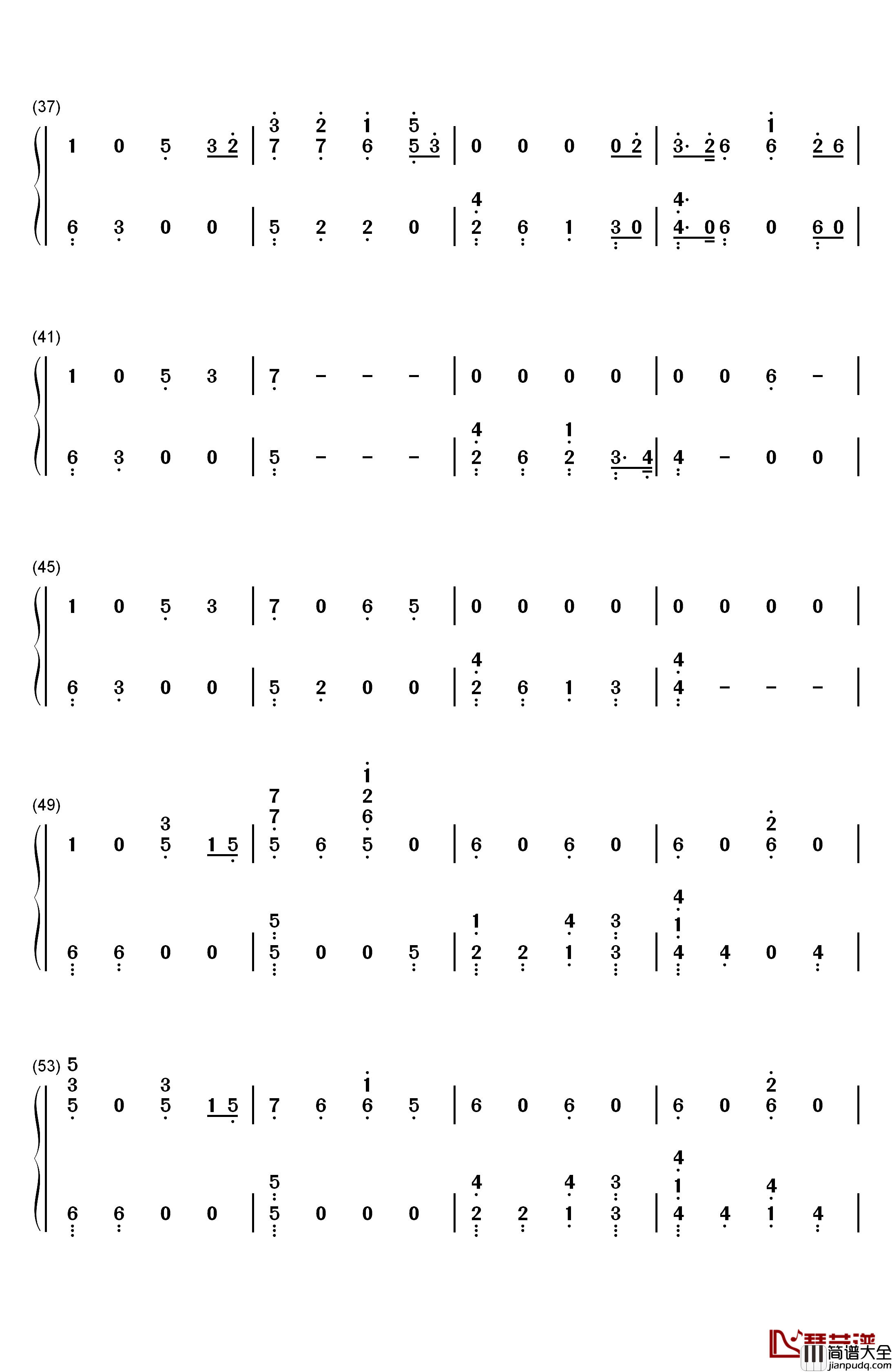 Everyday钢琴简谱_数字双手_Marshmello_Logic