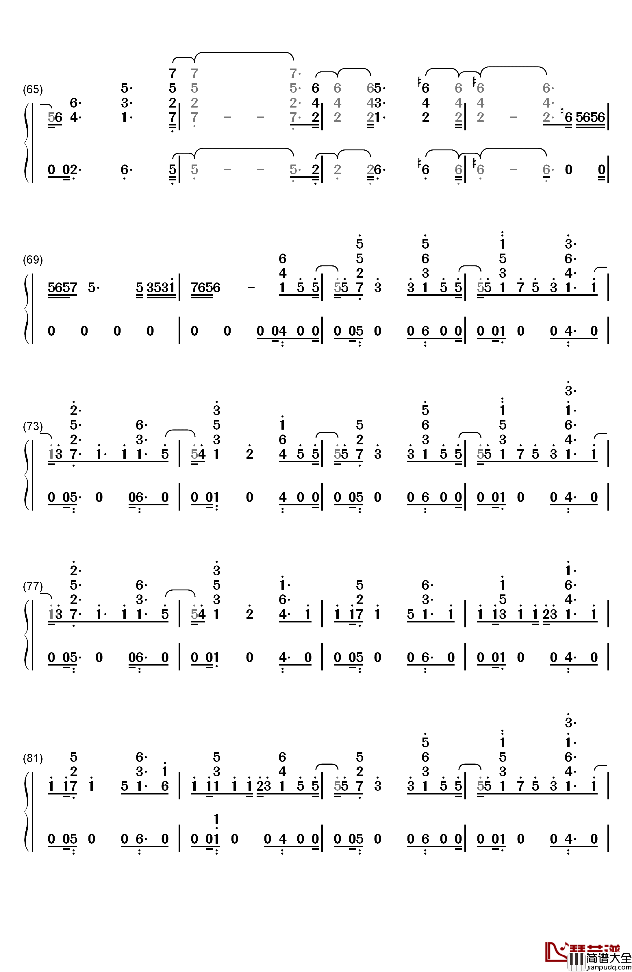 The_Way_I_Am钢琴简谱_数字双手_Charlie_Puth