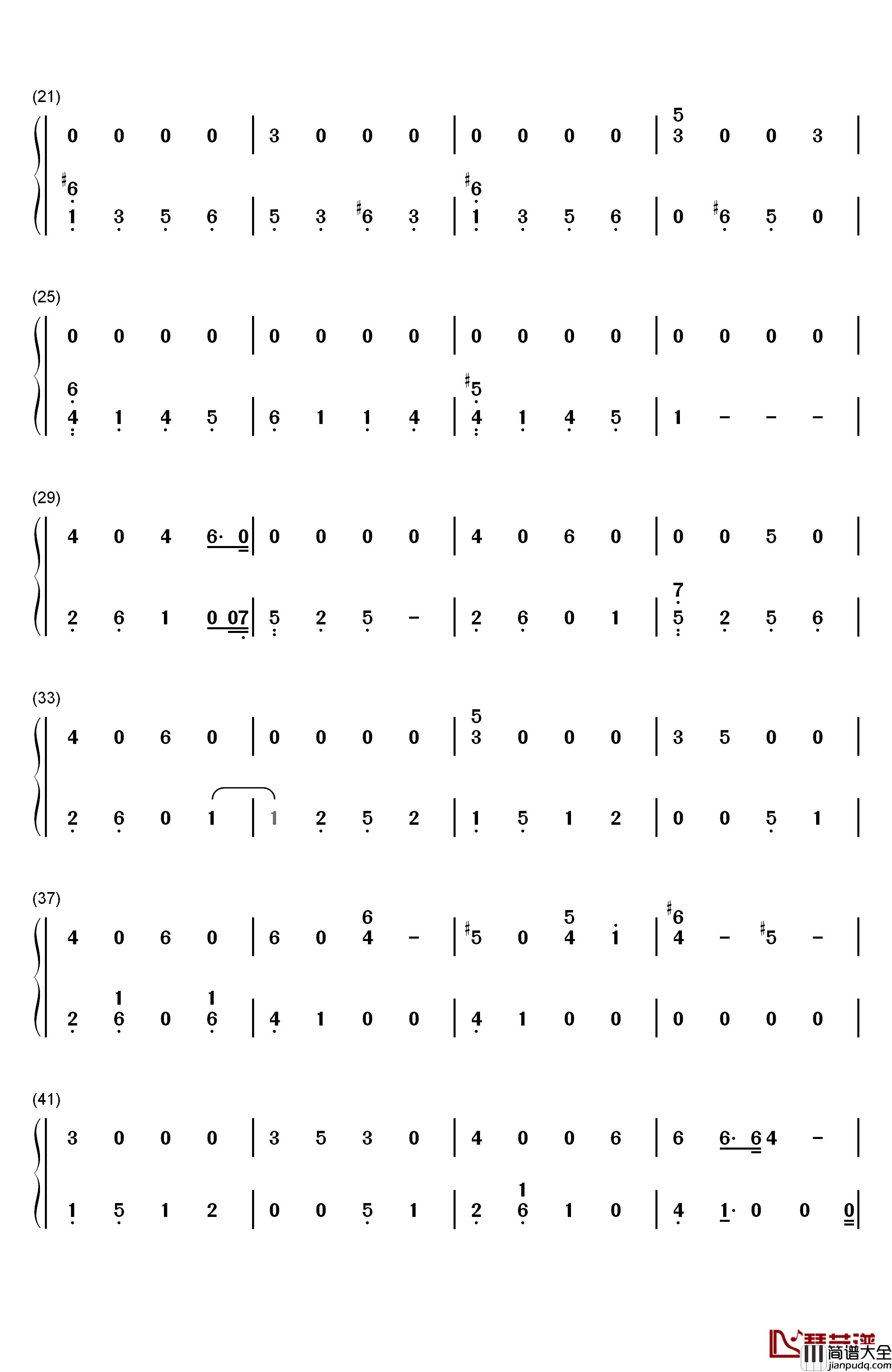 I've_Loved_You_Since_Forever钢琴简谱_数字双手_Kelly_Clarkson