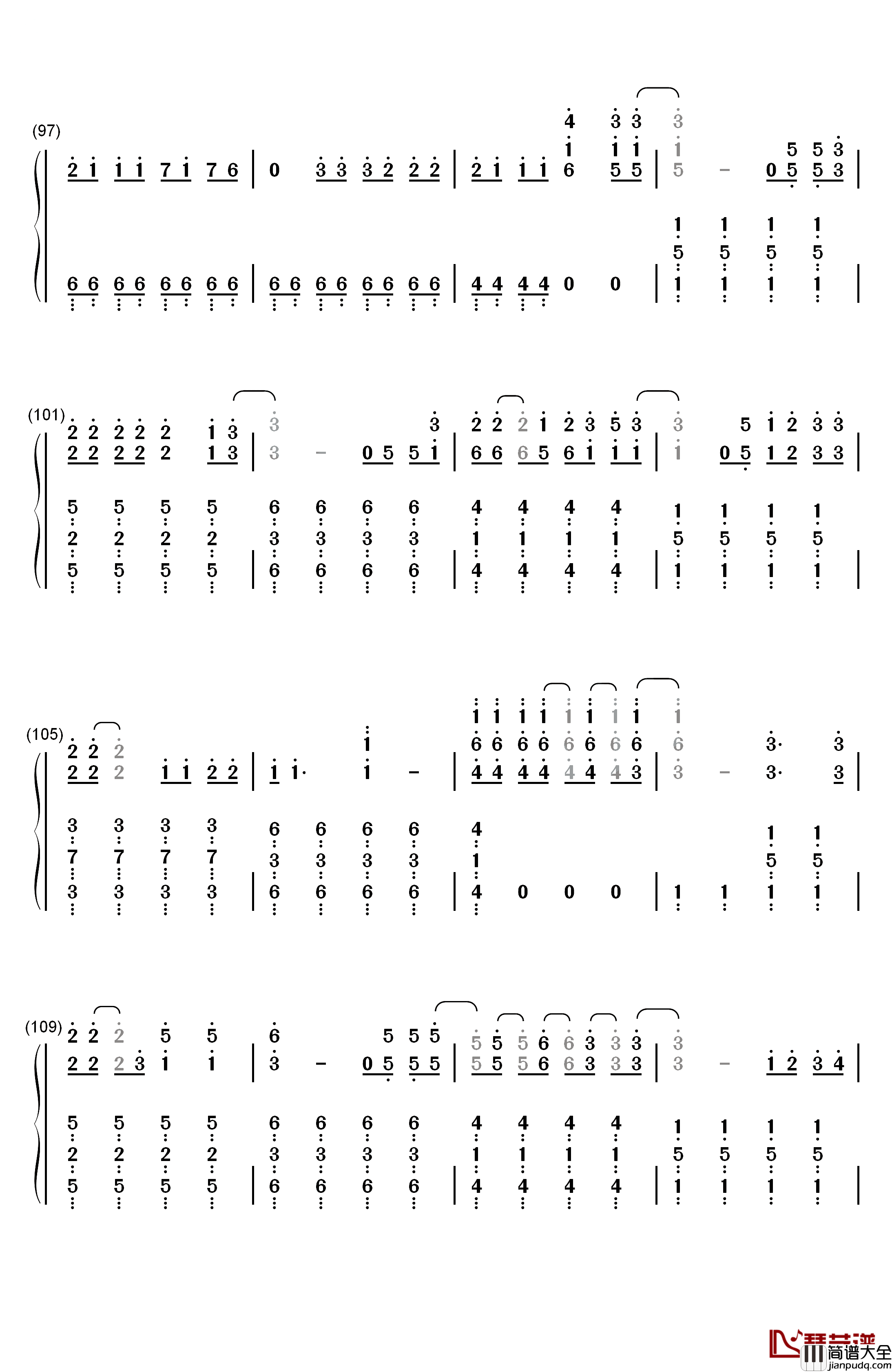 The_Greatest_Show钢琴简谱_数字双手_Pasek_and_Paul