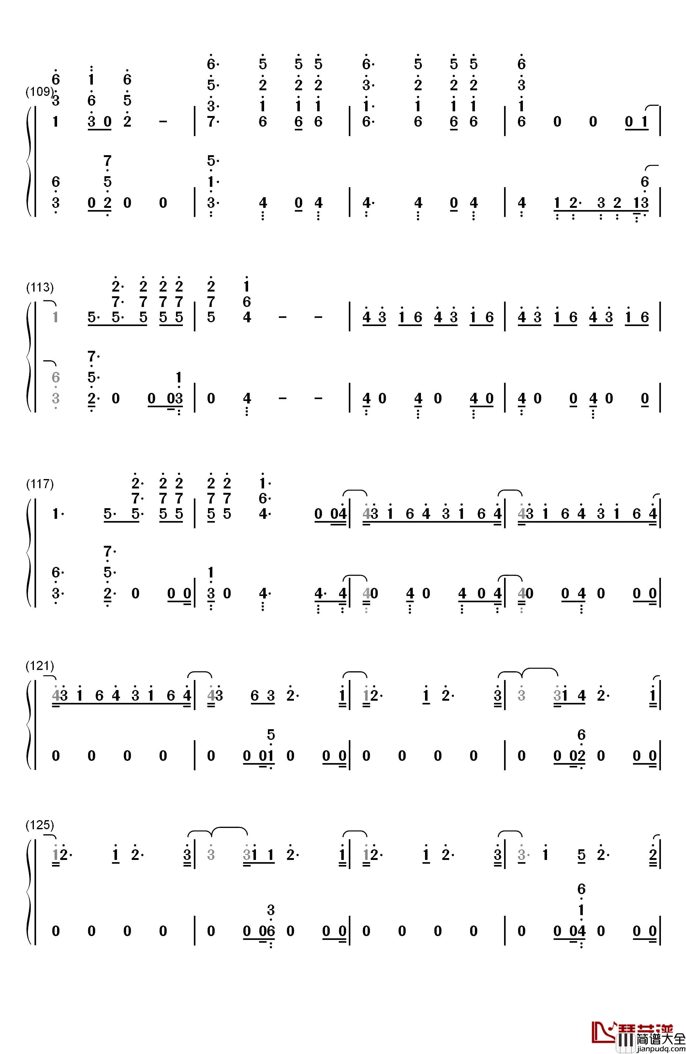 Don't_Go_Breaking_My_Heart钢琴简谱_数字双手_Backstreet_Boys