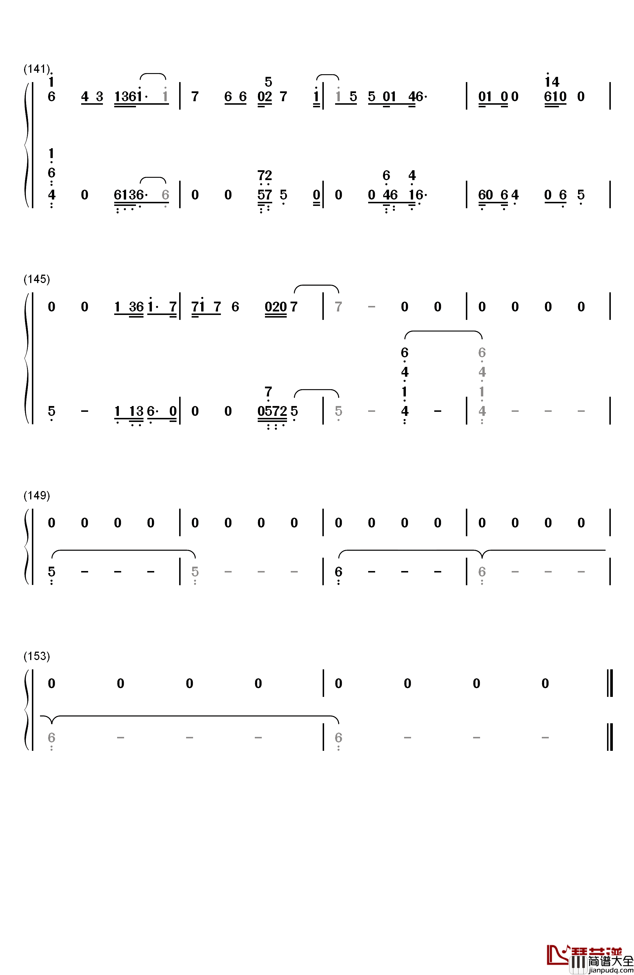 Bishops_Knife_Trick钢琴简谱_数字双手_Fall_Out_Boy