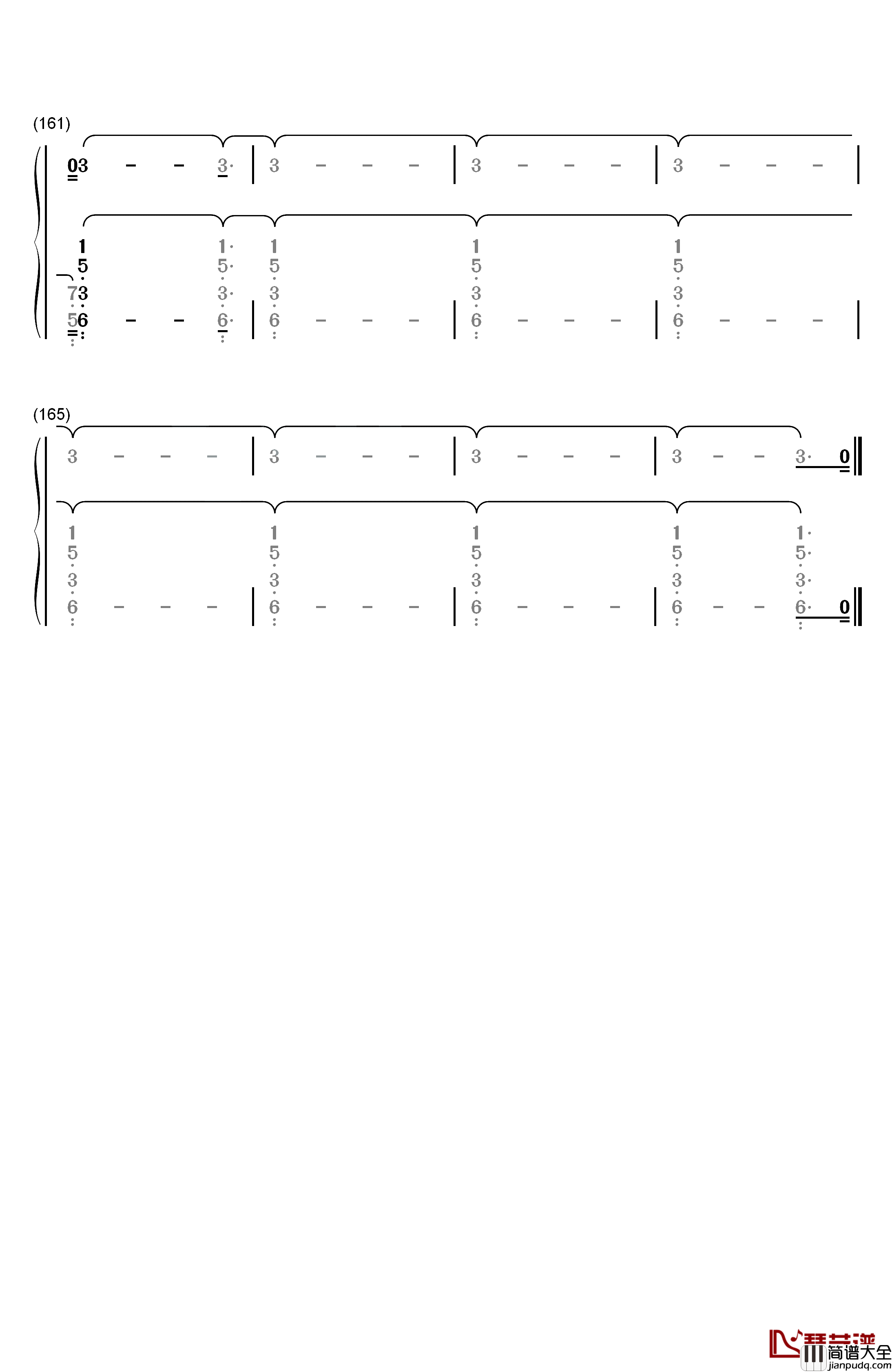 Friends钢琴简谱_数字双手_Marshmello_Anne_Marie