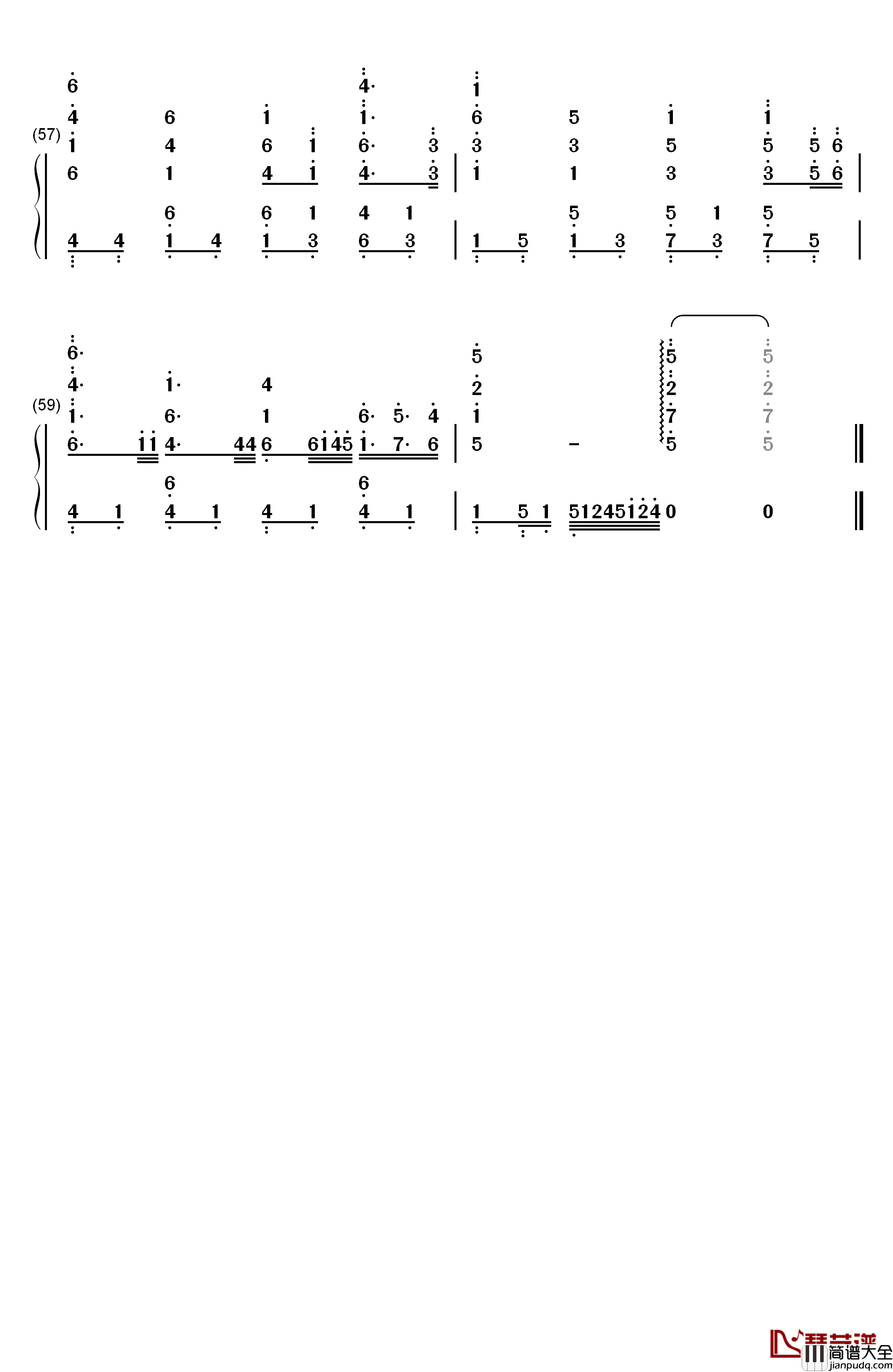 父亲写的散文诗钢琴简谱_数字双手_李健_许飞