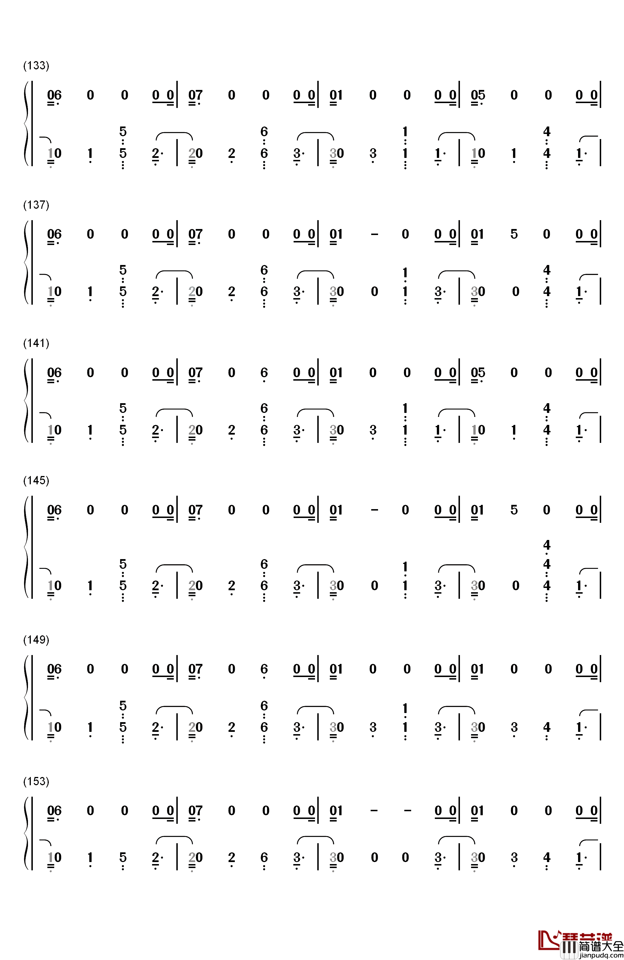 Perfectly_Wrong钢琴简谱_数字双手_Shawn_Mendes