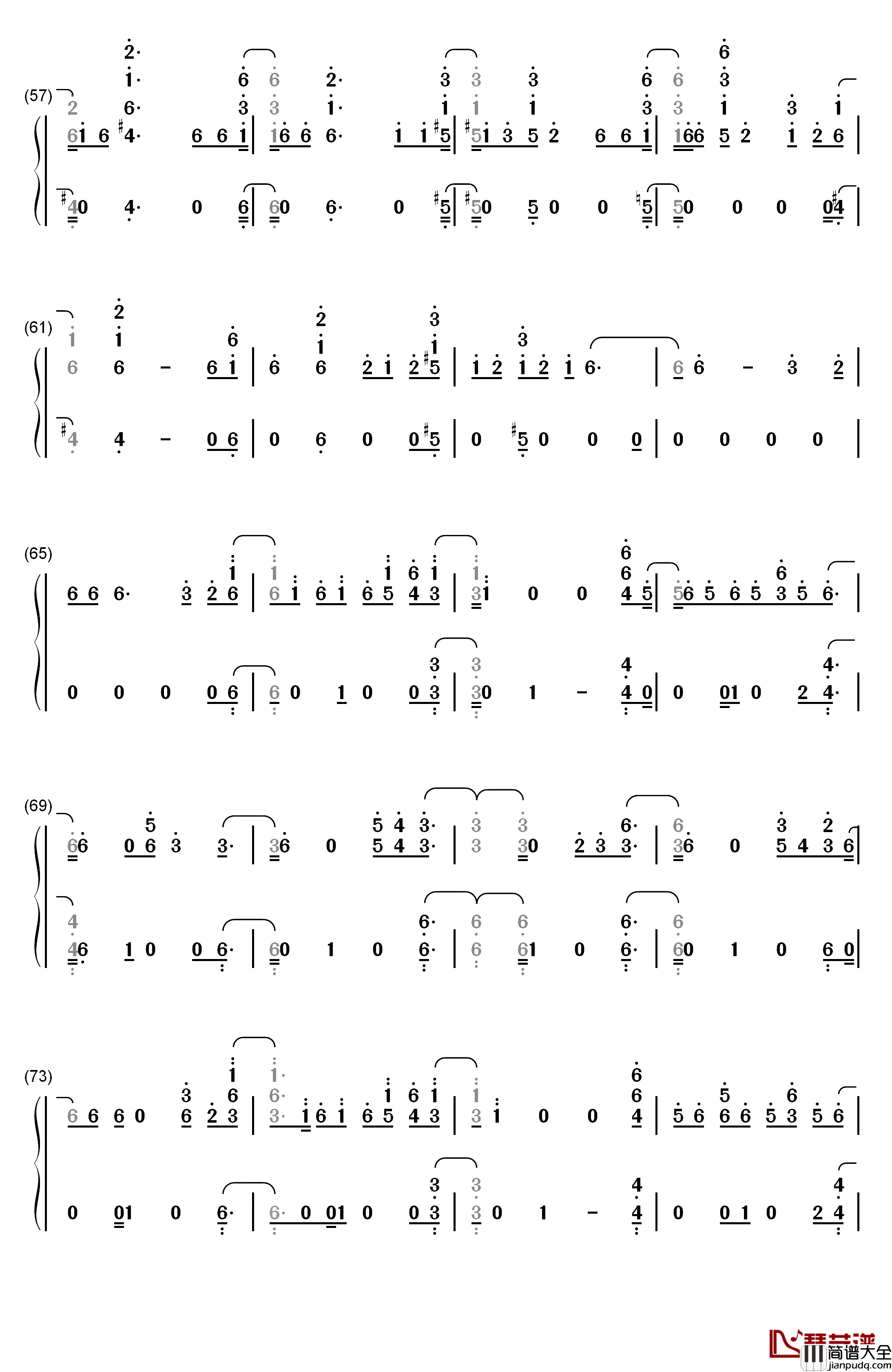 Say_Amen_Saturday_Night钢琴简谱_数字双手_Panic!_at_the_Disco