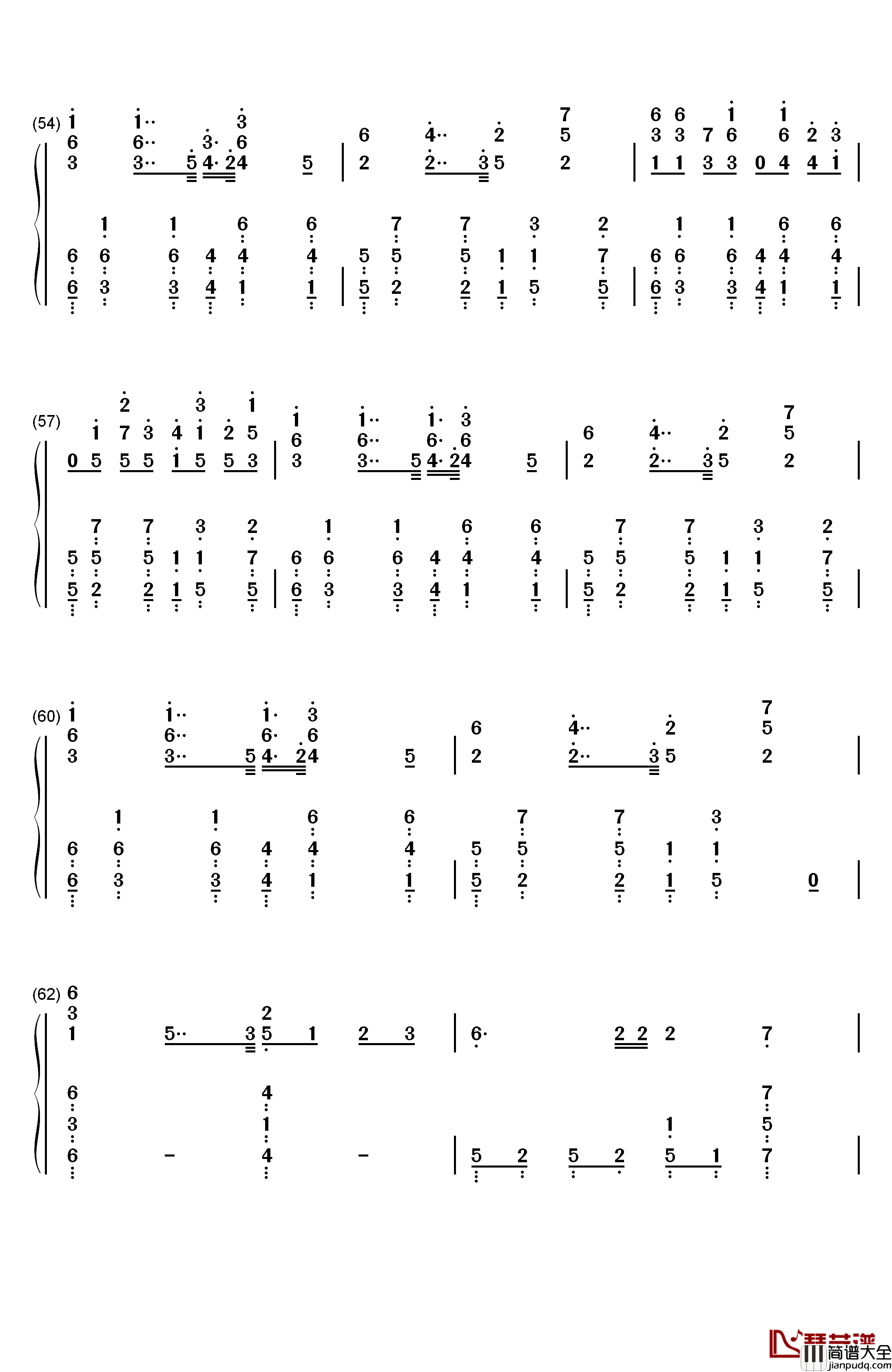 Darkside钢琴简谱_数字双手_Alan_Walker