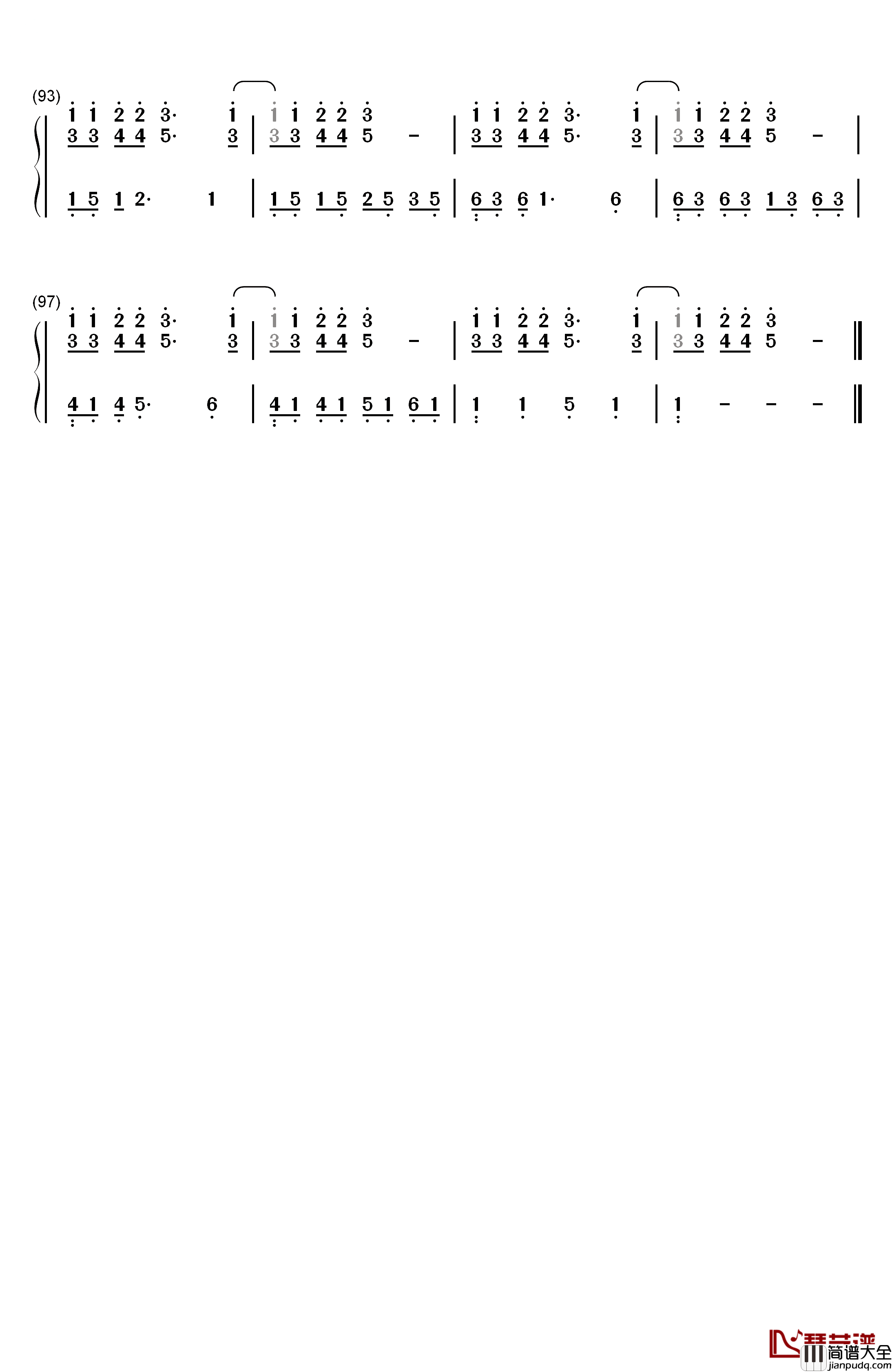 摩天轮的眼泪钢琴简谱_数字双手_创造101_金志文