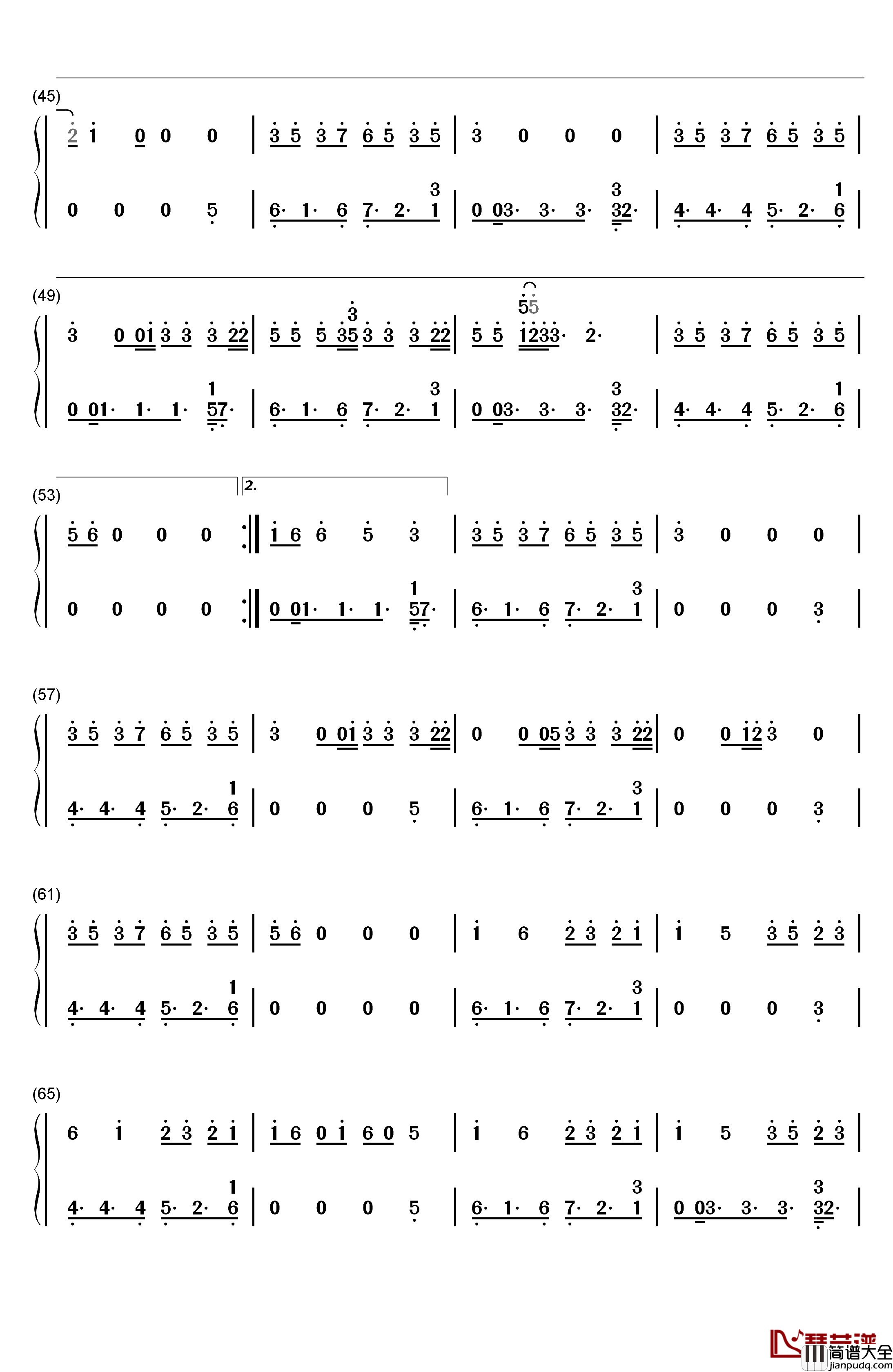 Talk钢琴简谱_数字双手_Why_Don't_We