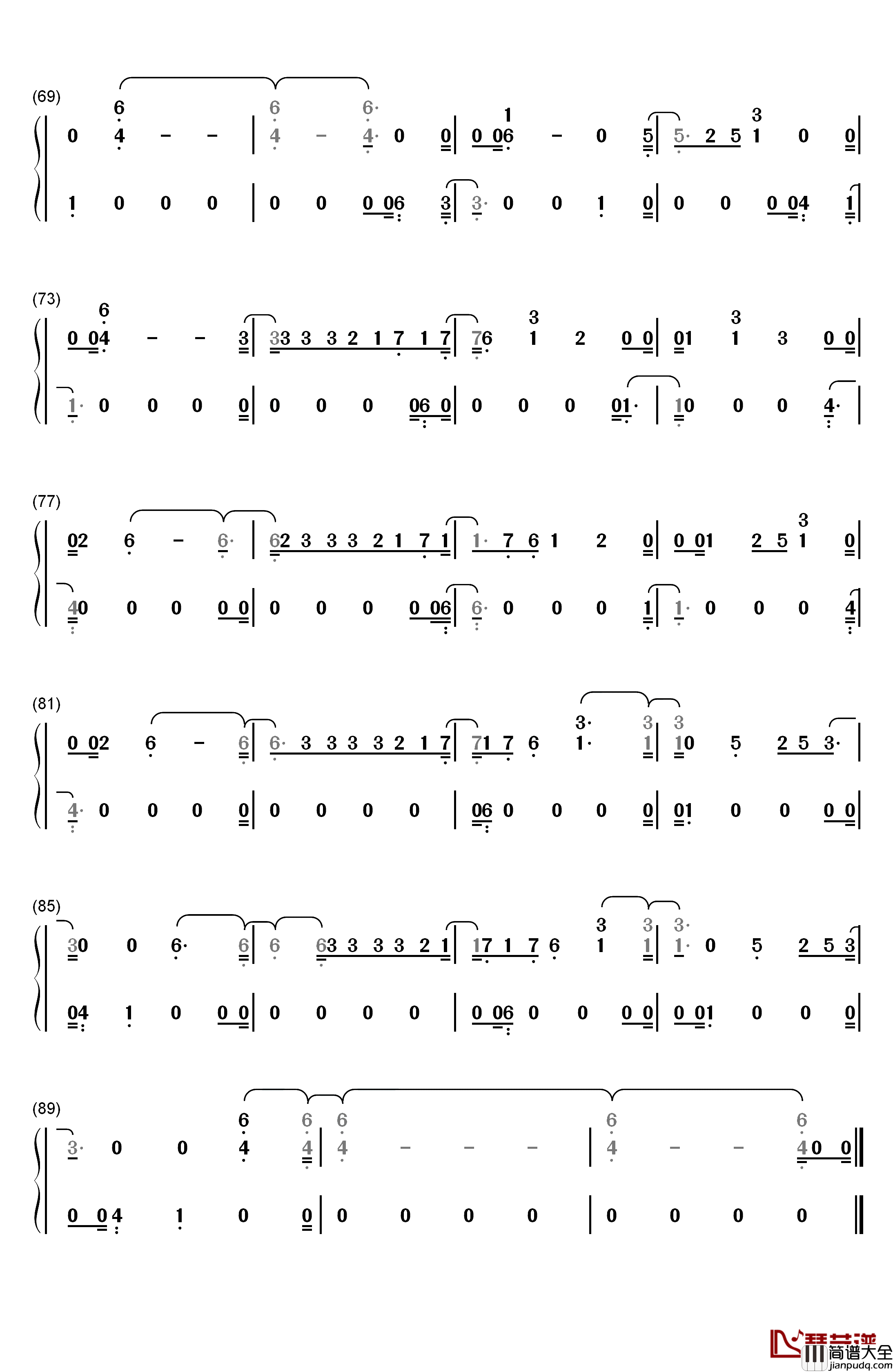 Hard_2_Face_Reality钢琴简谱_数字双手_Poo_Bear_Justin_Bieber_Jay_Electronica