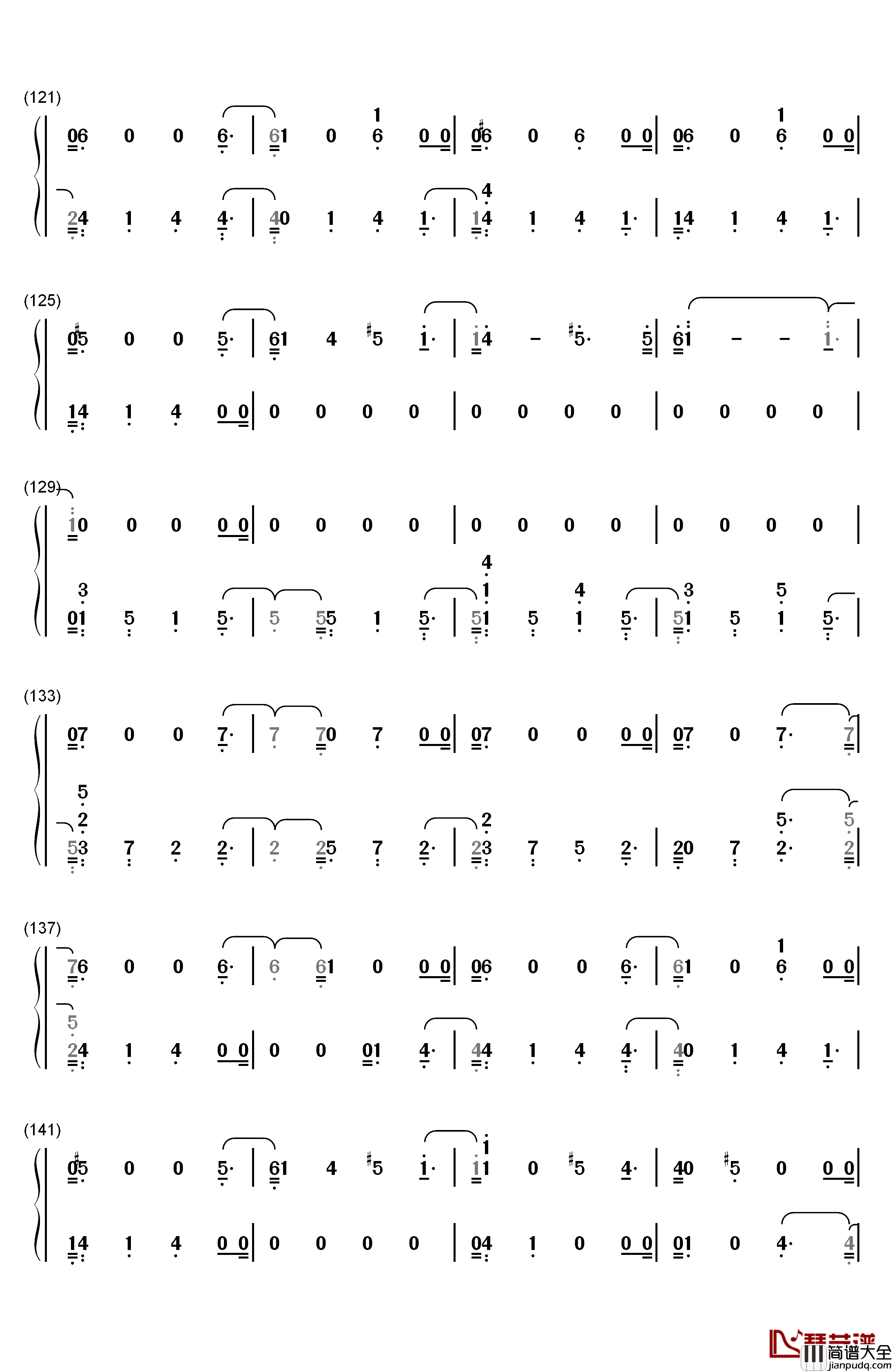 Midnight_Train钢琴简谱_数字双手_Sam_Smith