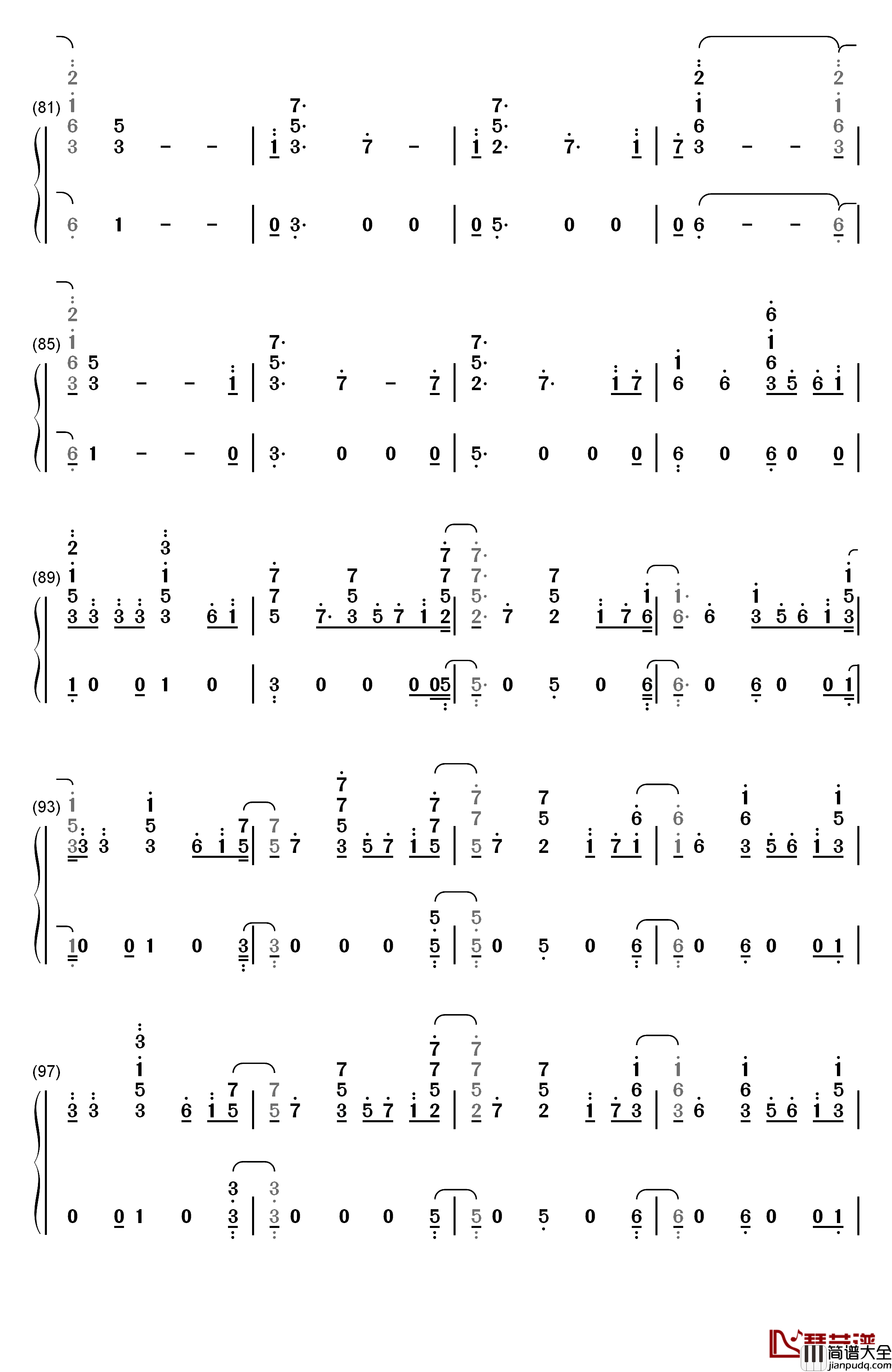 Forever钢琴简谱_数字双手_Martin_Garrix_Matisse_&_Sadko