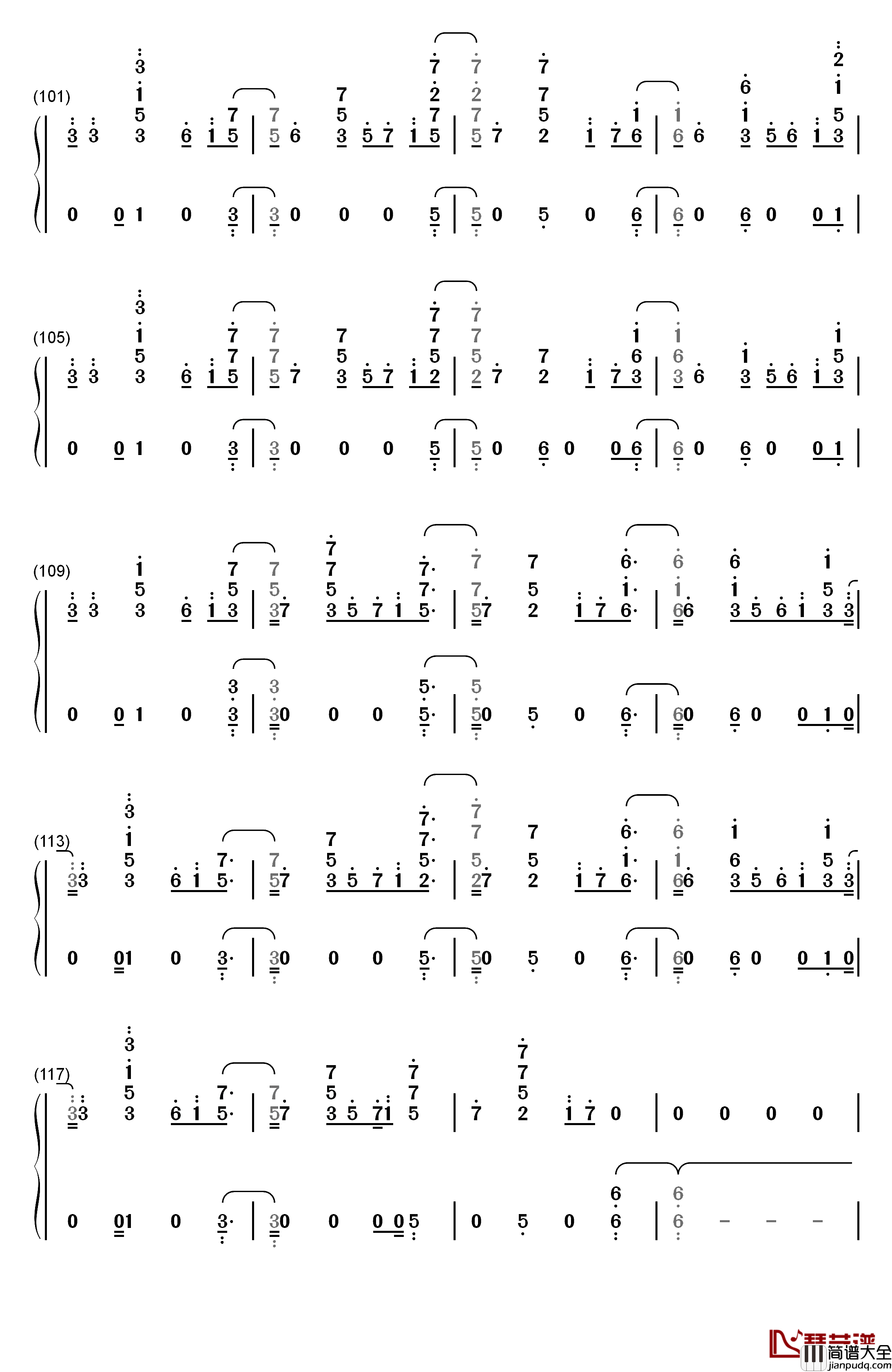 Forever钢琴简谱_数字双手_Martin_Garrix_Matisse_&_Sadko