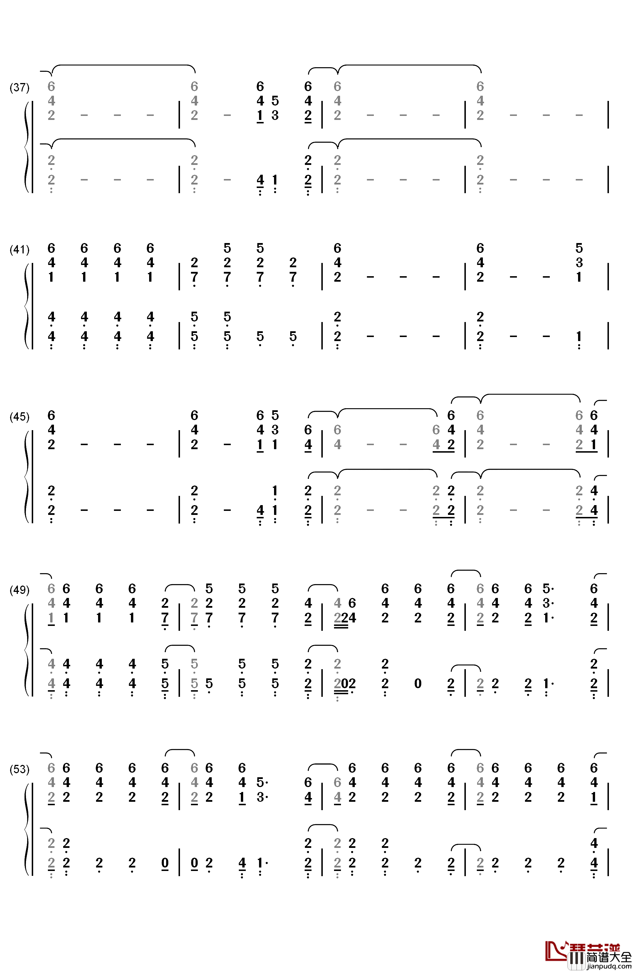 Kiwi钢琴简谱_数字双手_Harry_Styles