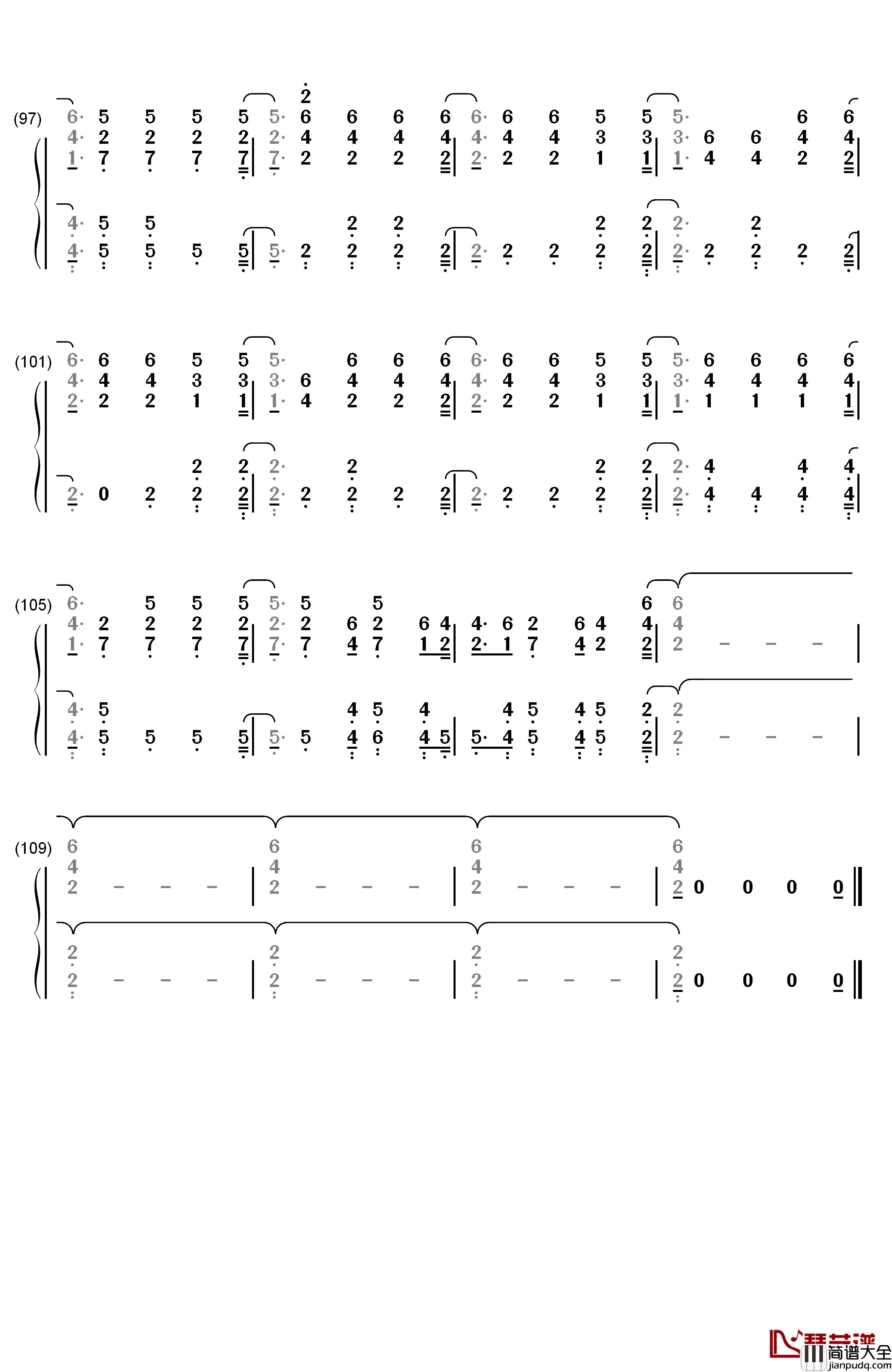 Kiwi钢琴简谱_数字双手_Harry_Styles