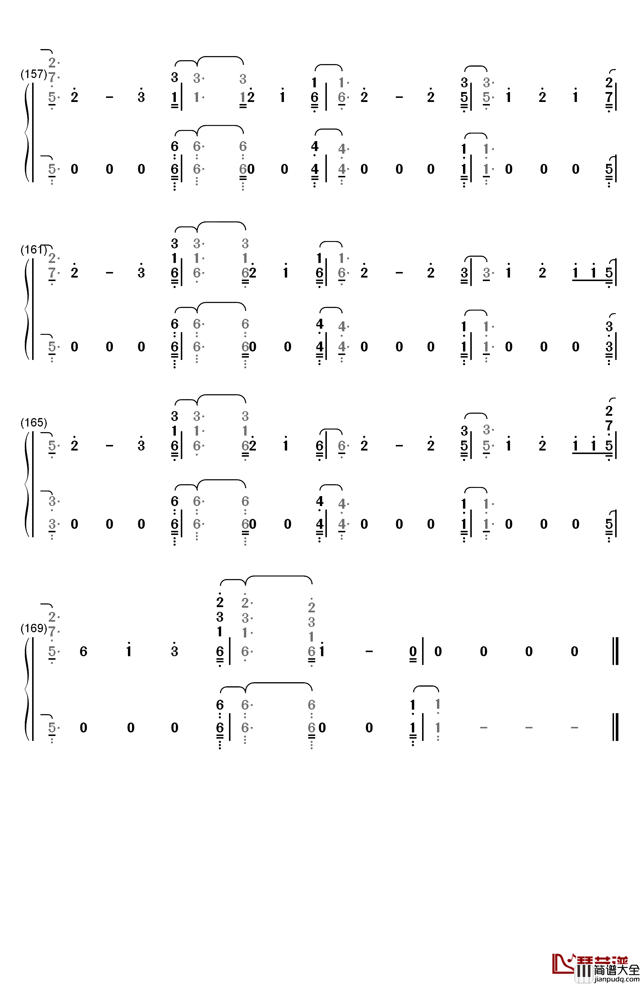 Stargazing钢琴简谱_数字双手_Kygo