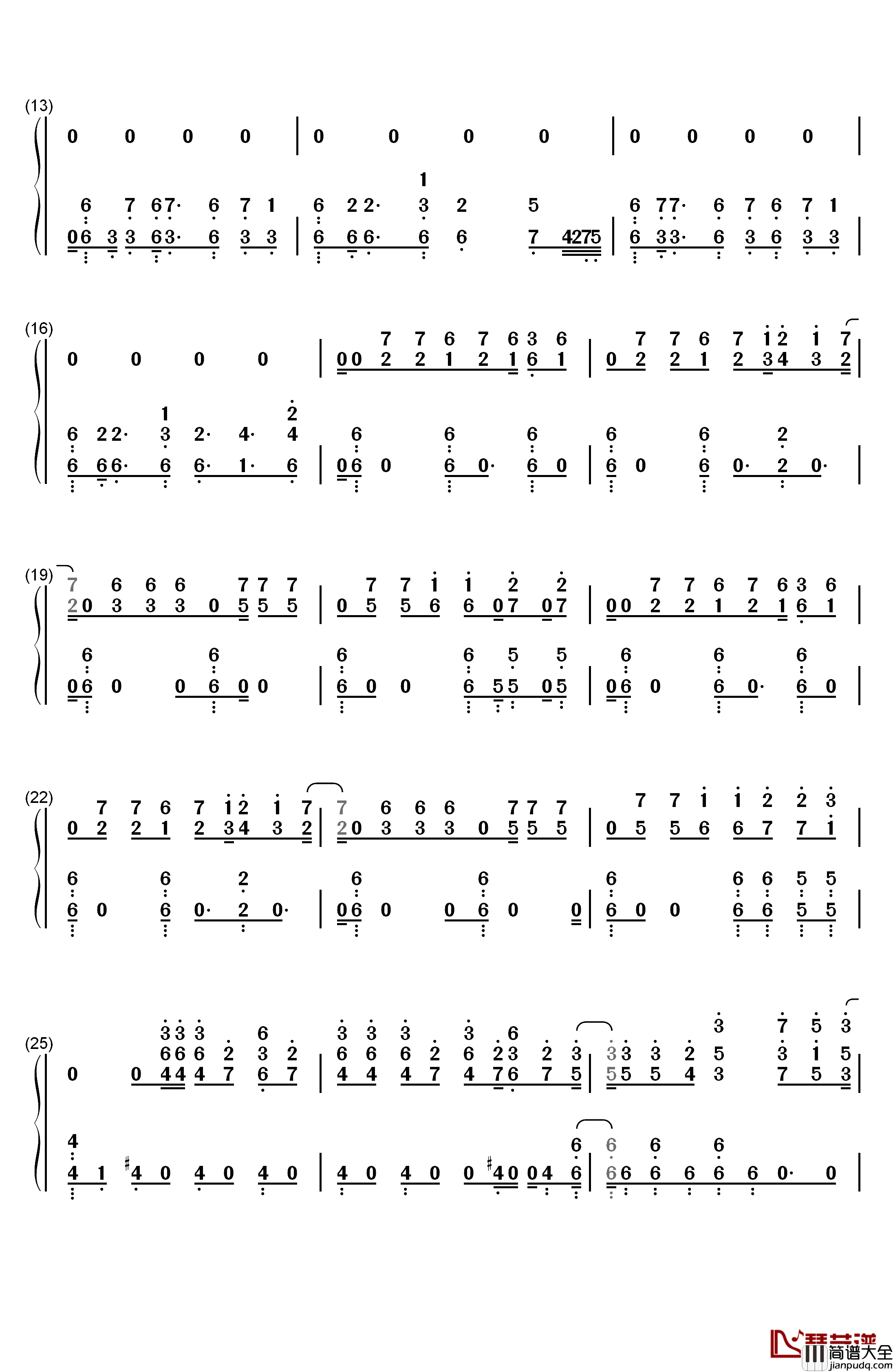 Original_Resonance钢琴简谱_数字双手_铃村健一_宫野真守