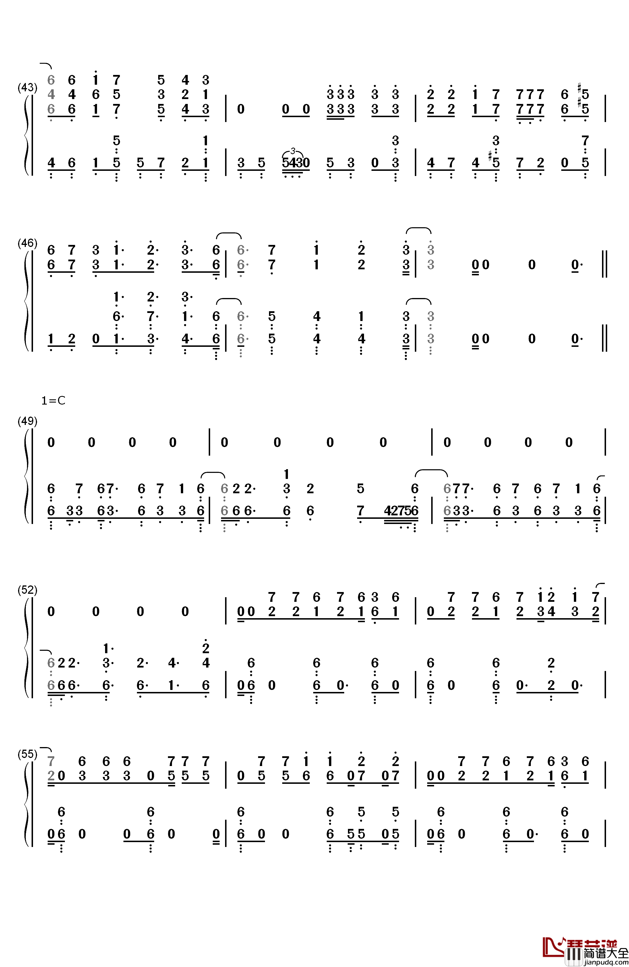 Original_Resonance钢琴简谱_数字双手_铃村健一_宫野真守