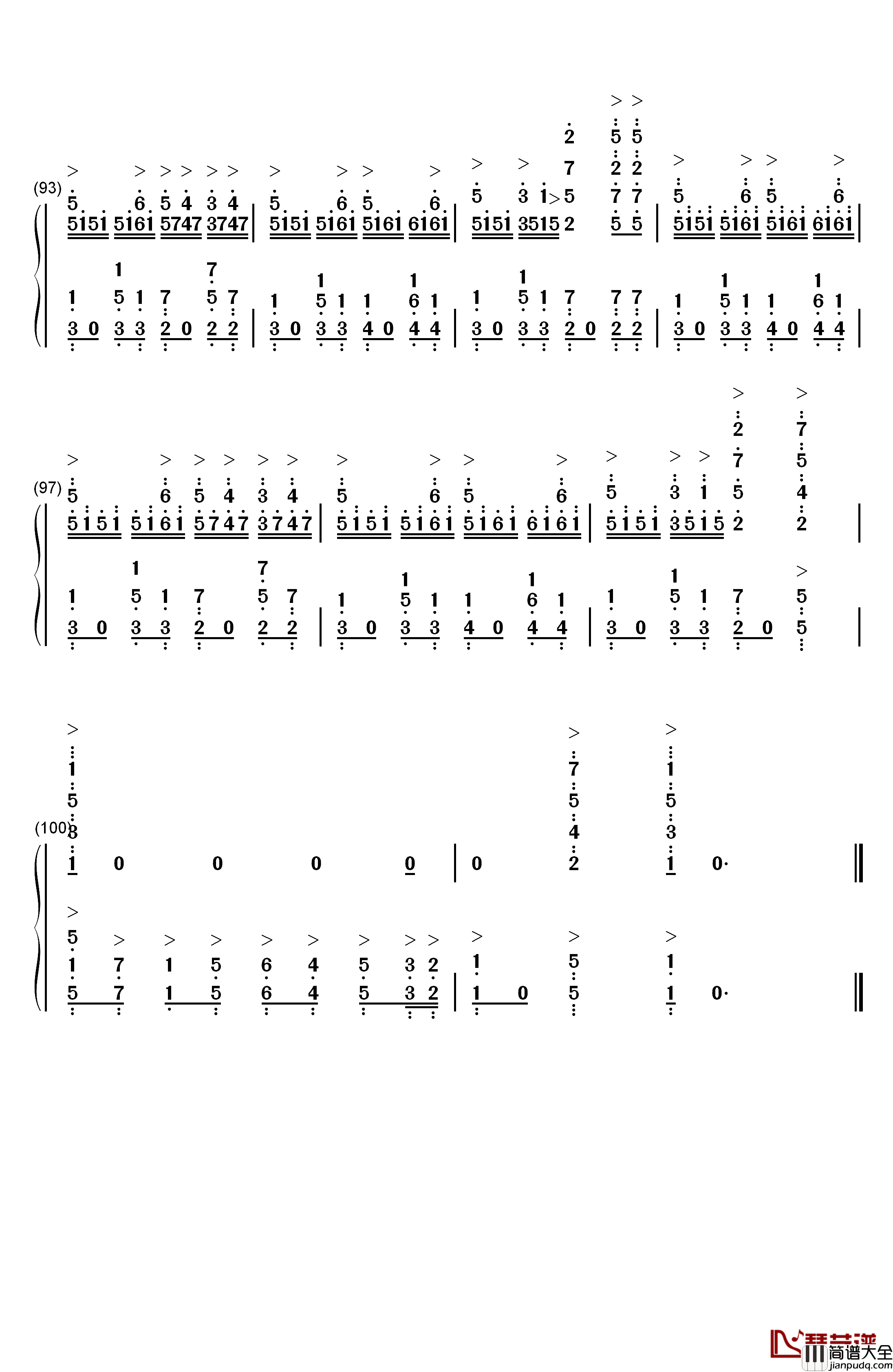 先生あのね钢琴简谱_数字双手_長縄まりあ_井上喜久子