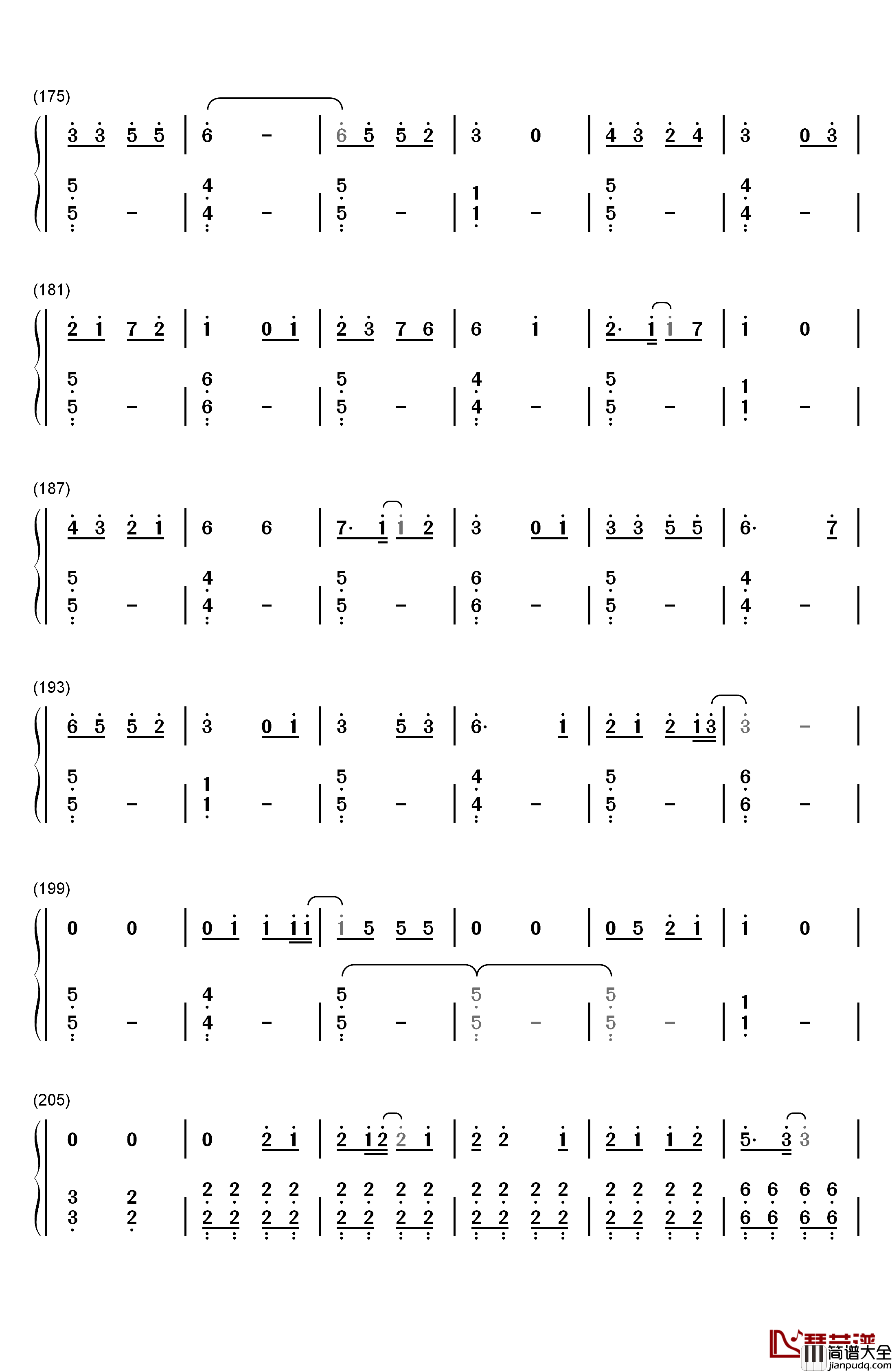 Bedtime_Story钢琴简谱_数字双手_西野加奈