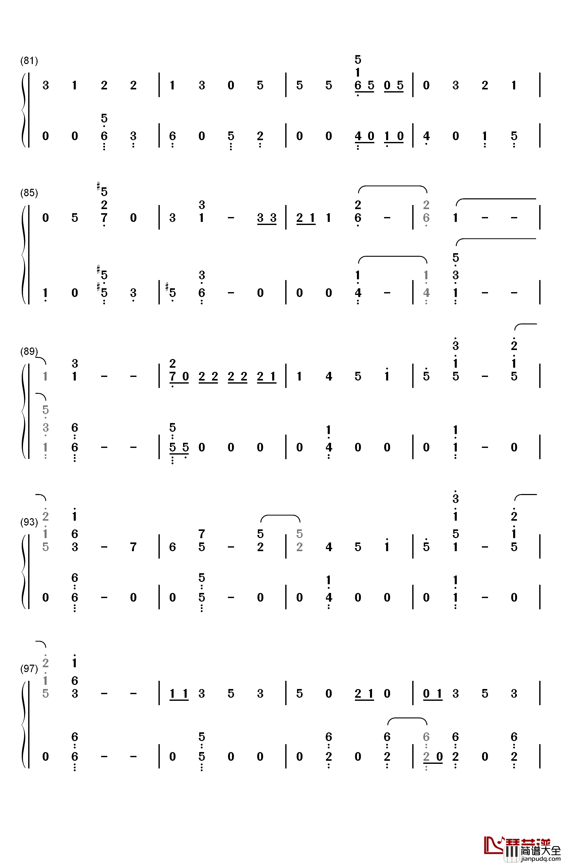 Marry_Me钢琴简谱_数字双手_Thomas_Rhett