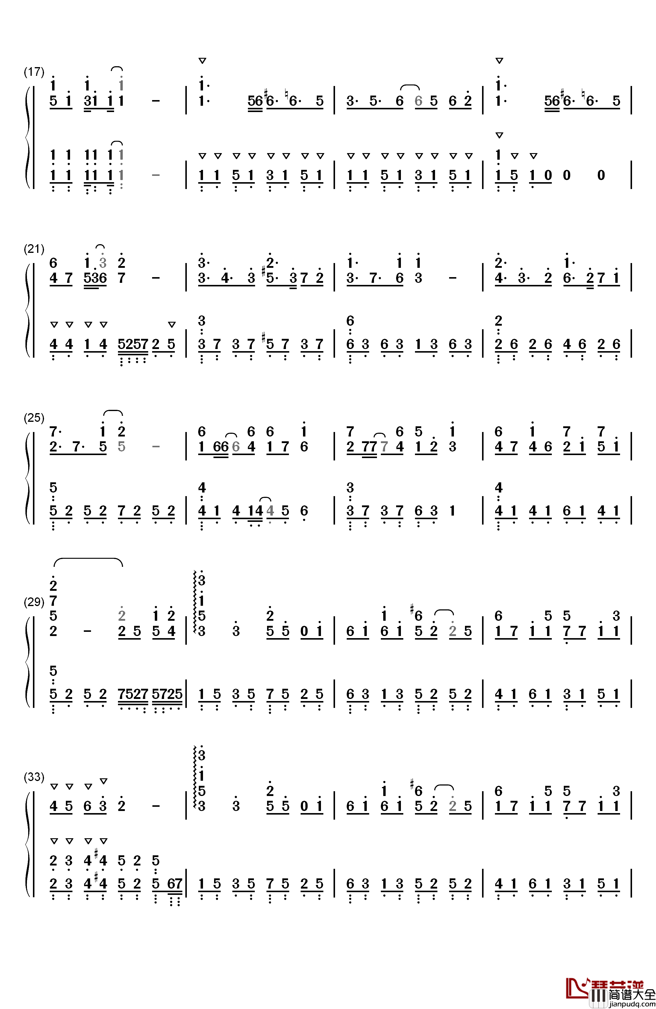 †吸tie_Ladies†钢琴简谱_数字双手_富田美忧_筱原侑_Lynn_和气杏未