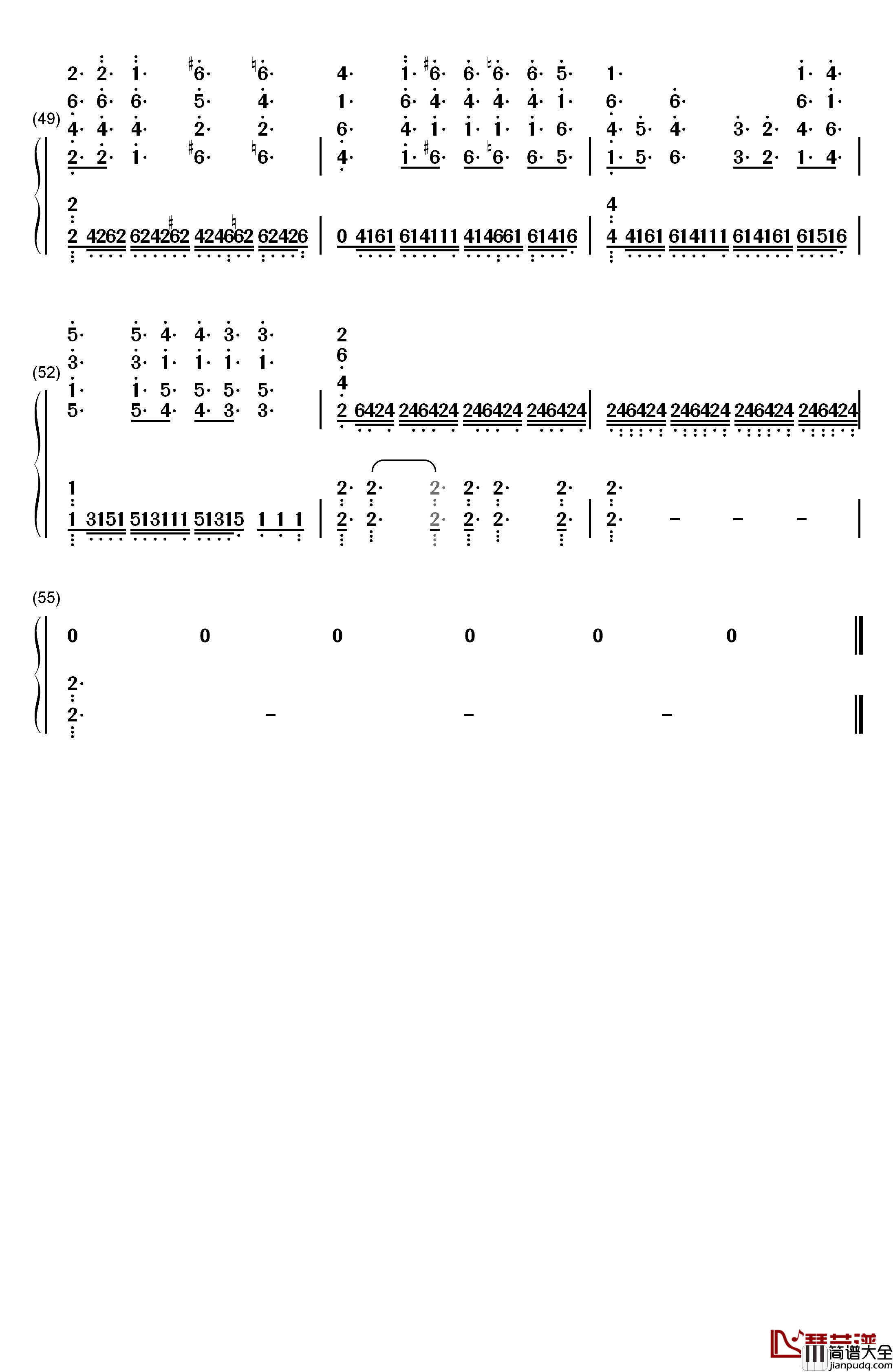 Chevaliers_De_Sangreal钢琴简谱_数字双手_Hans_Zimmer