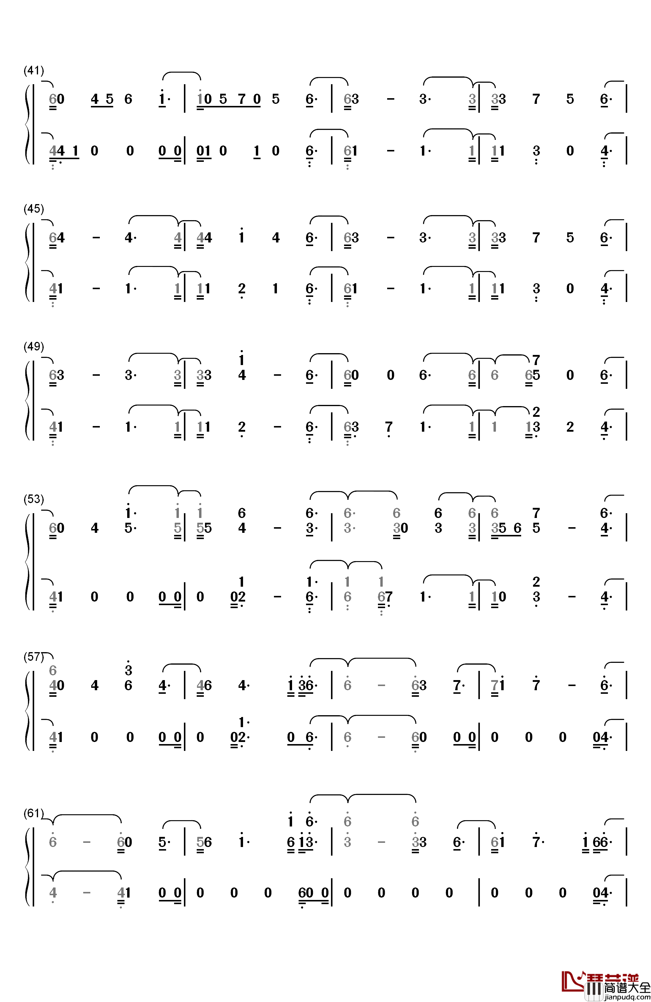 Woman_Like_Me钢琴简谱_数字双手_Little_Mix_Nicki_Minaj