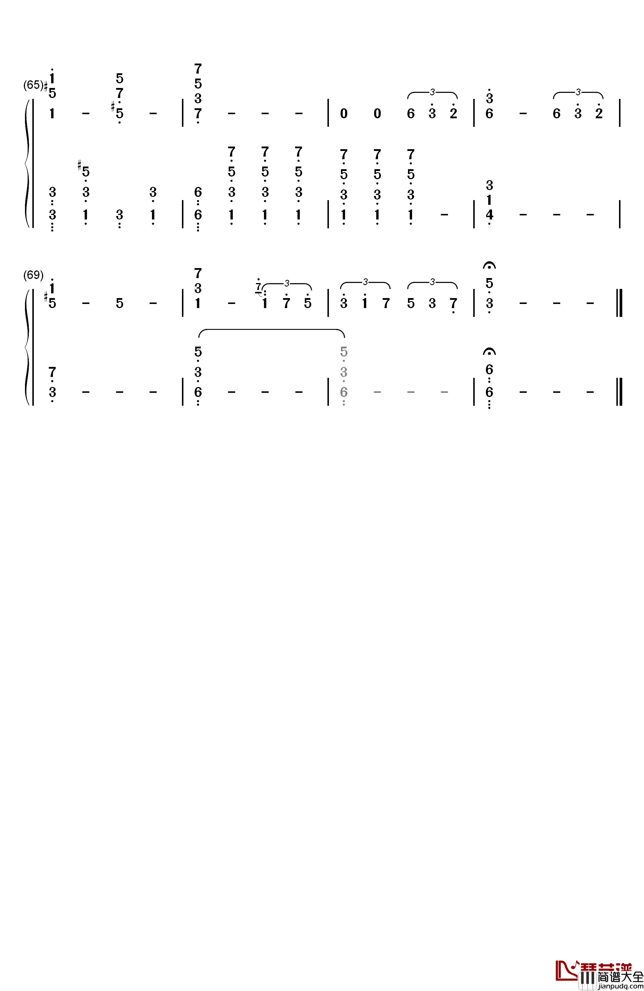不可思議のカルテ钢琴简谱_数字双手_瀬戸麻沙美_東山奈央_種崎敦美_内田真礼_久保ユリカ_水瀬いのり