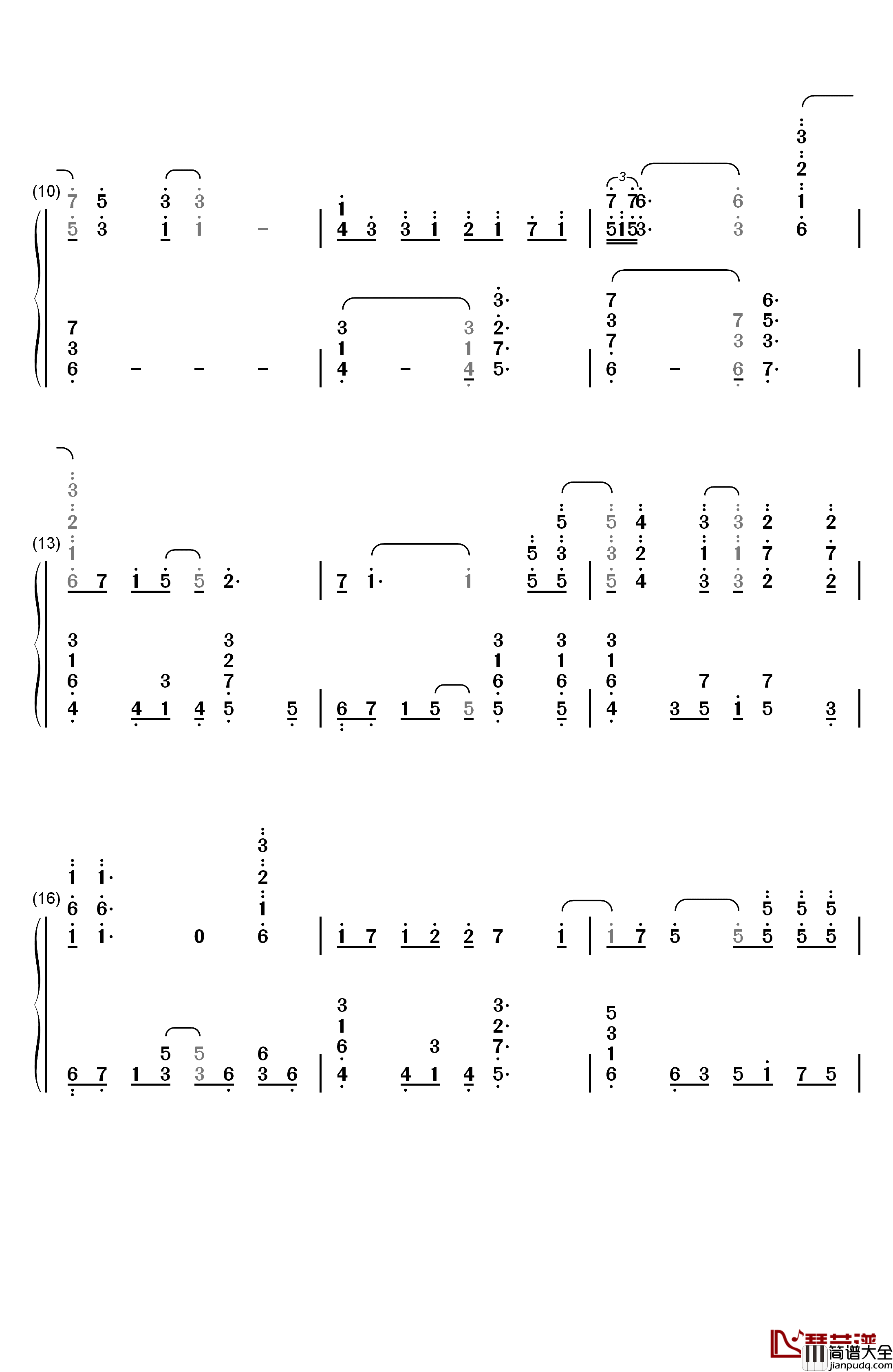 Katharsis钢琴简谱_数字双手_TK_from_凛冽时雨