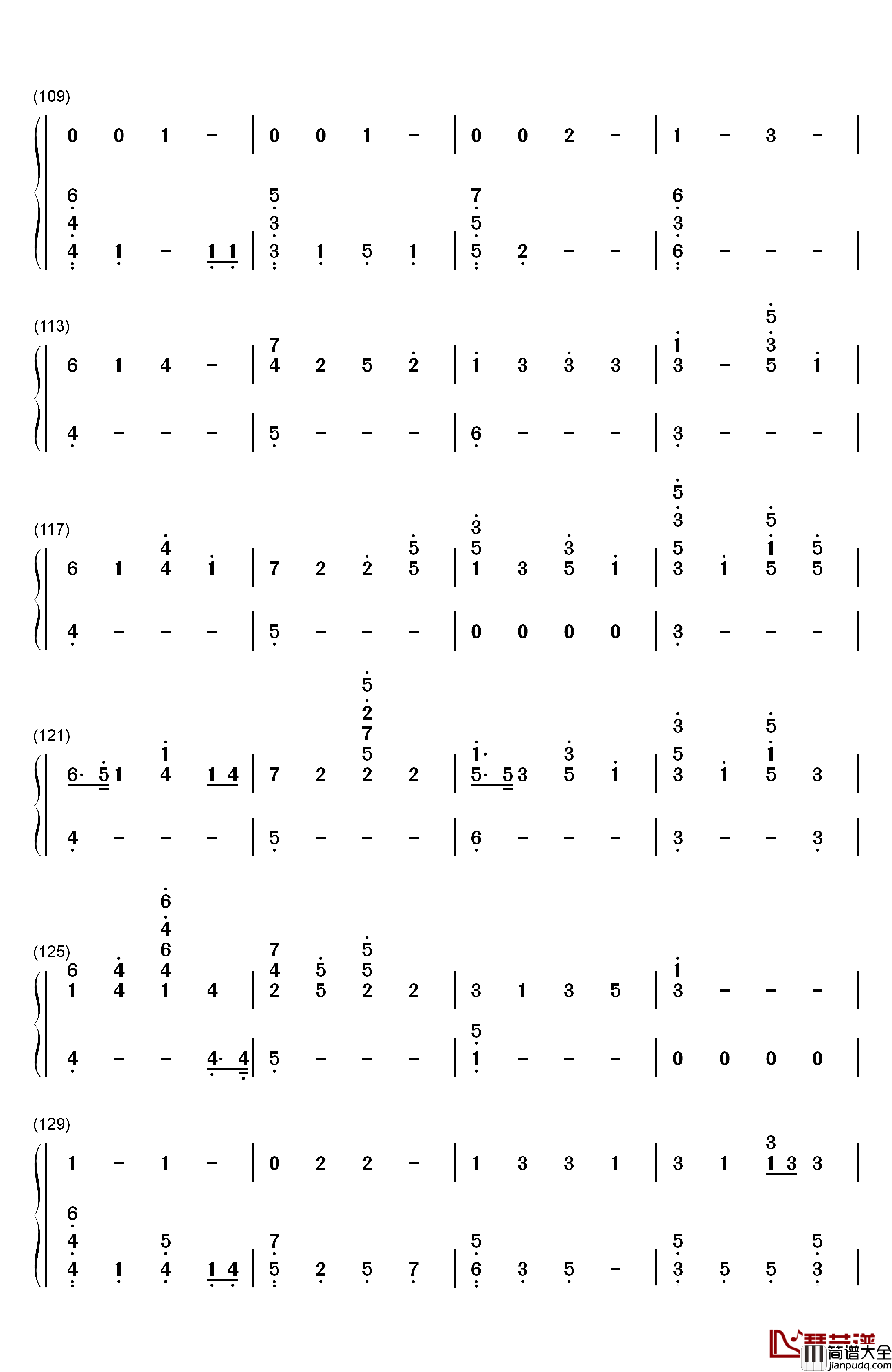 Beach_House钢琴简谱_数字双手_The_Chainsmokers